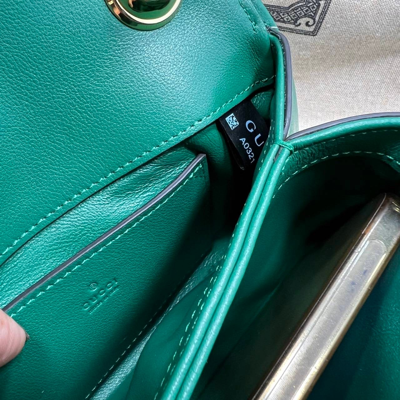 GUCCI Blondie mini bag เกรดเทพออริจินล หนังแท้ ภาพถ่ายจากงานขายจริง ใช้งานต่างประเทศได้ ผ่านทุก ตม