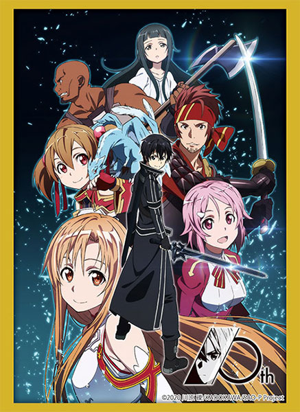 Bushiroad Sleeve Collection High Grade Vol.3656 Sword Art Online 10 ปี Aincrad Vol.2 1 ชุด 75 ซอง