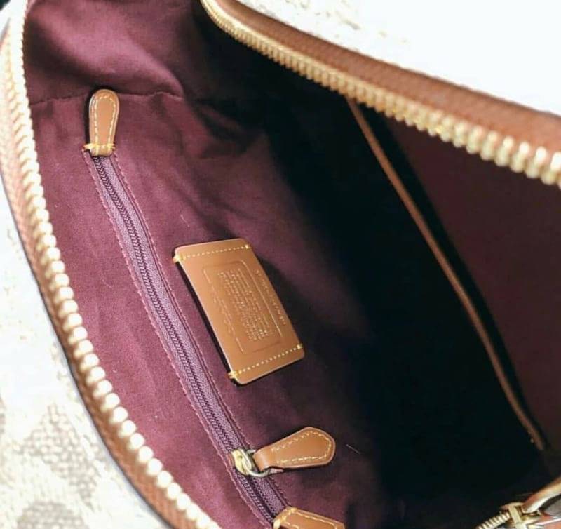 LARGE ของแท้ 💯% Coach Campus Backpack 23 In Signature Canvas