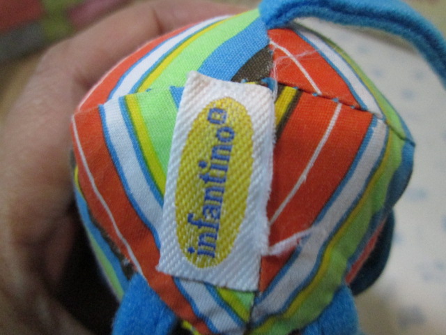 Infantino Jittery Pals Elephant Stroller Baby Toy ของเล่นเสริมพัฒนาการสำหรับเด็กมือสอง