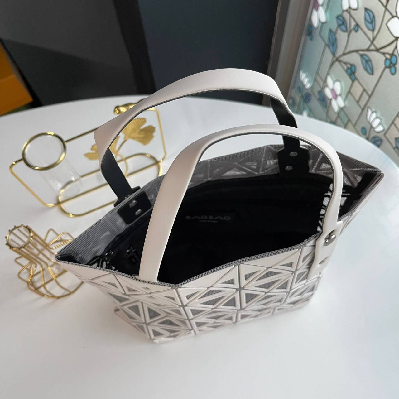 VIP 】BAO BAO ISSEY MIYAKE Frame Mesh Tote Bag พร้อมส่งที่ไทย