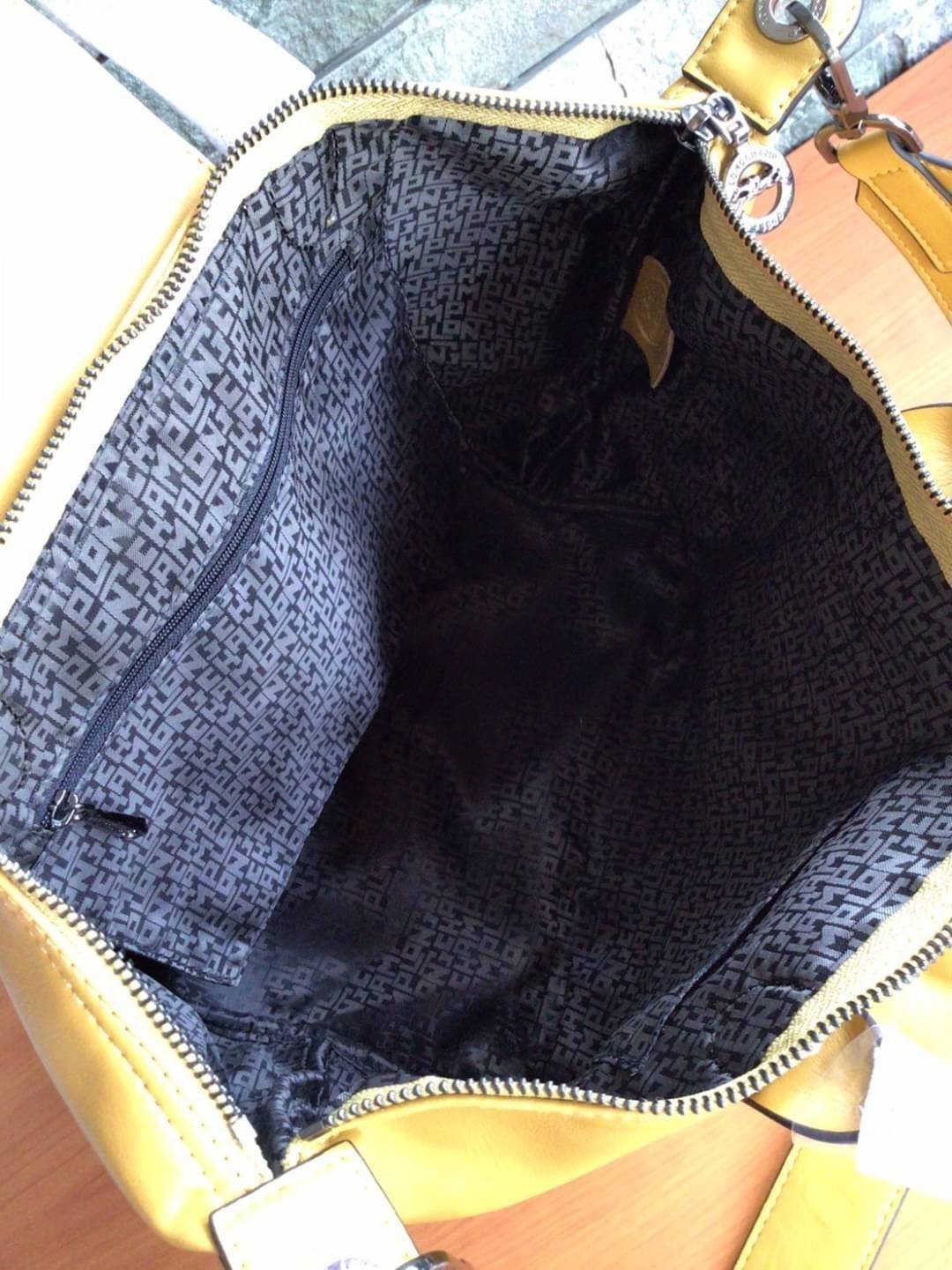 ของแท้ LONGCHAMP LE PLIAGE CUIR TOP HANDLE BAG S รุ่น 1512 กระเป๋าถือขนาดกำลังดี วัสดุหนังแกะ Metis