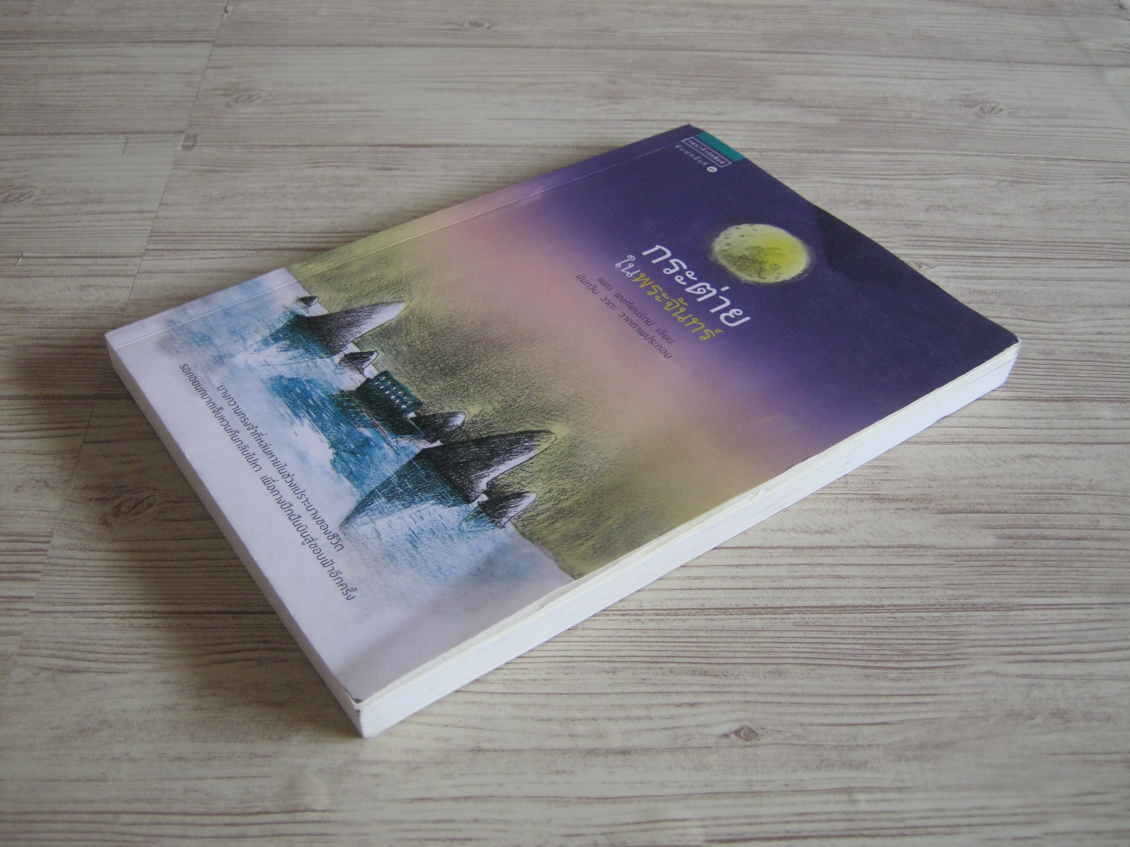 กระต่ายในพระจันทร์ พิมพ์ครั้งที่ 3 แพน พงศ์พนรัตน์ เขียน นันทวัน วาตะ ภาพ