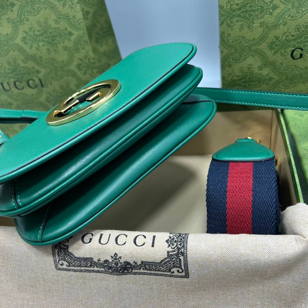 GUCCI Blondie mini bag เกรดเทพออริจินล หนังแท้ ภาพถ่ายจากงานขายจริง ใช้งานต่างประเทศได้ ผ่านทุก ตม
