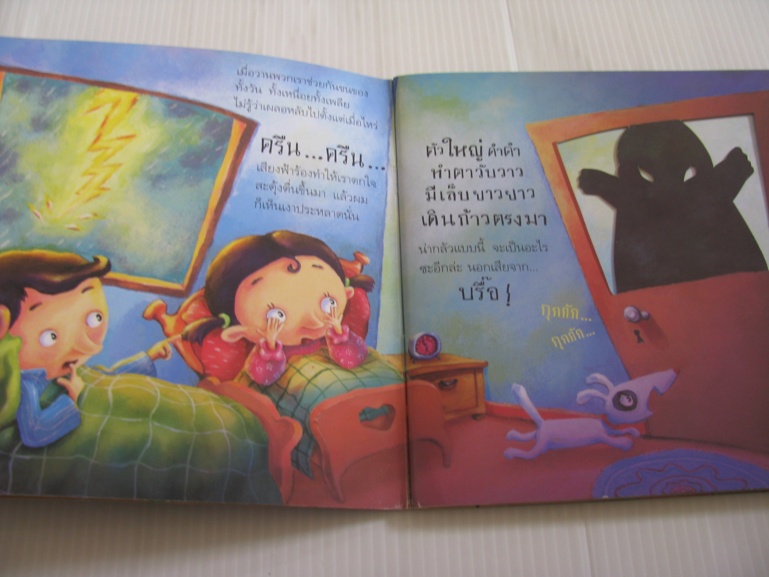 บ้านเรามีเงาประหลาด พิมพ์ครั้งที่ 5 พัชรี มีสุคนธ์ เรื่อง วินิจ ยีสมัน ภาพ***สินค้าหมด***