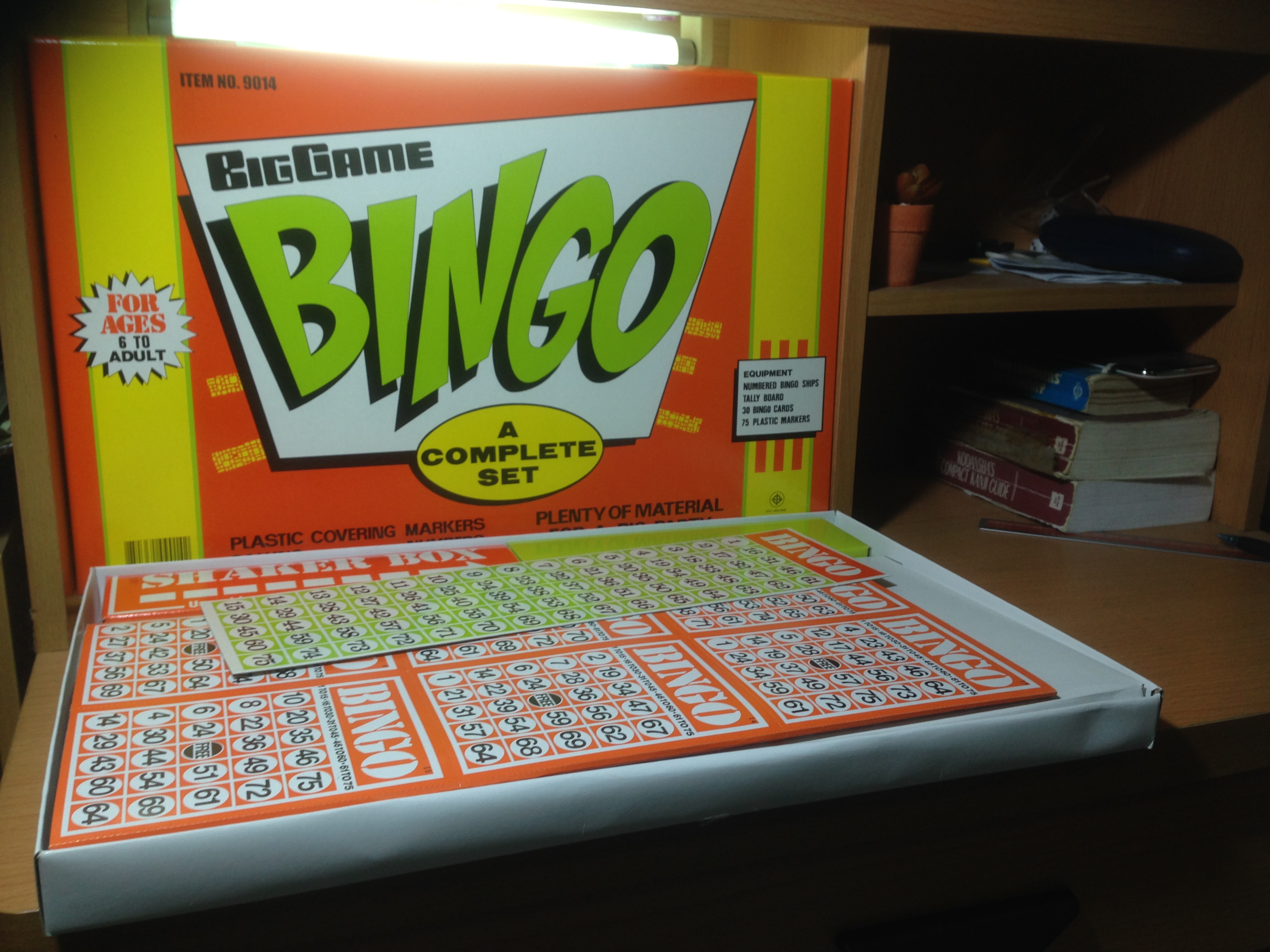 เกมส์บิงโกกล่องส้ม(BINGO) บิงโกการ์ดเกม