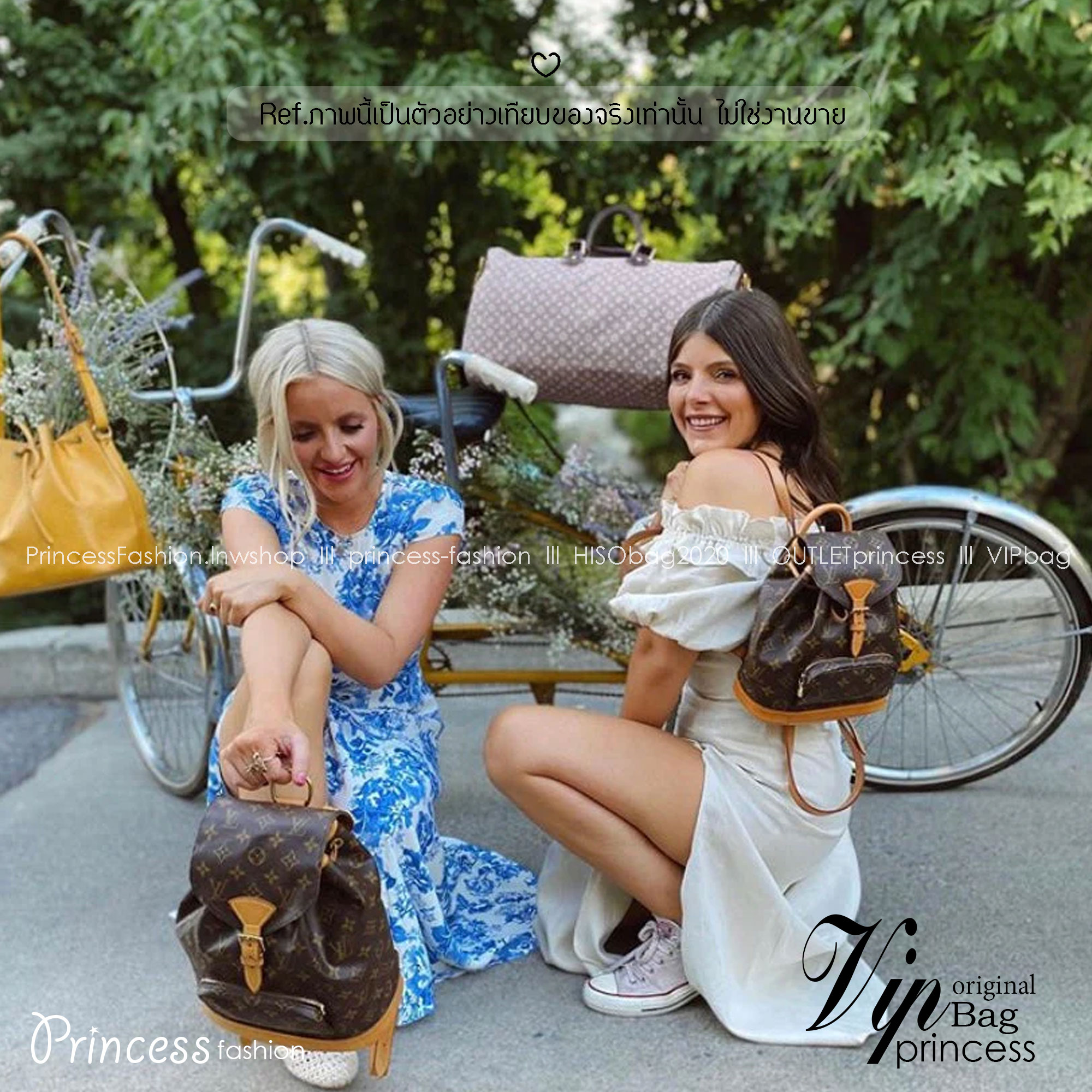 LV Montsouris Backpack Monogram Canvas กระเป๋าเป้งานแบรนด์หรู สวยโดดเด่นทันสมัยตลอดกาล เกรดออริ เทียบแท้ 1:1 ใช้งานต่างประเทศได้