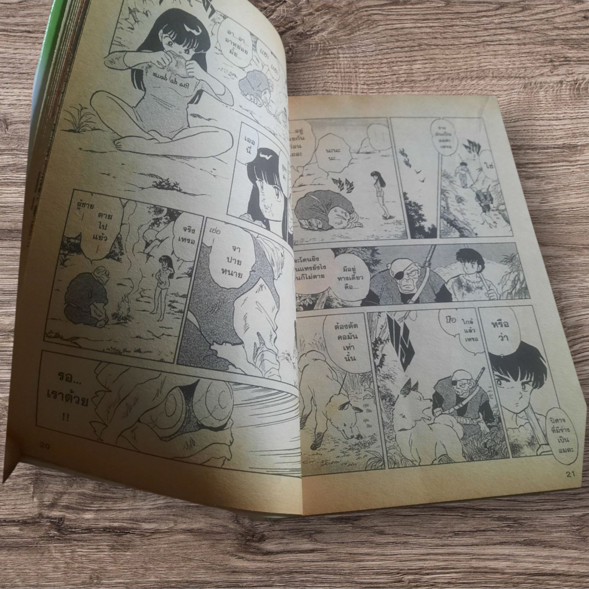 รอยแผลนางเงือก เล่มเดียวจบ Takahashi Rumiko เขียน