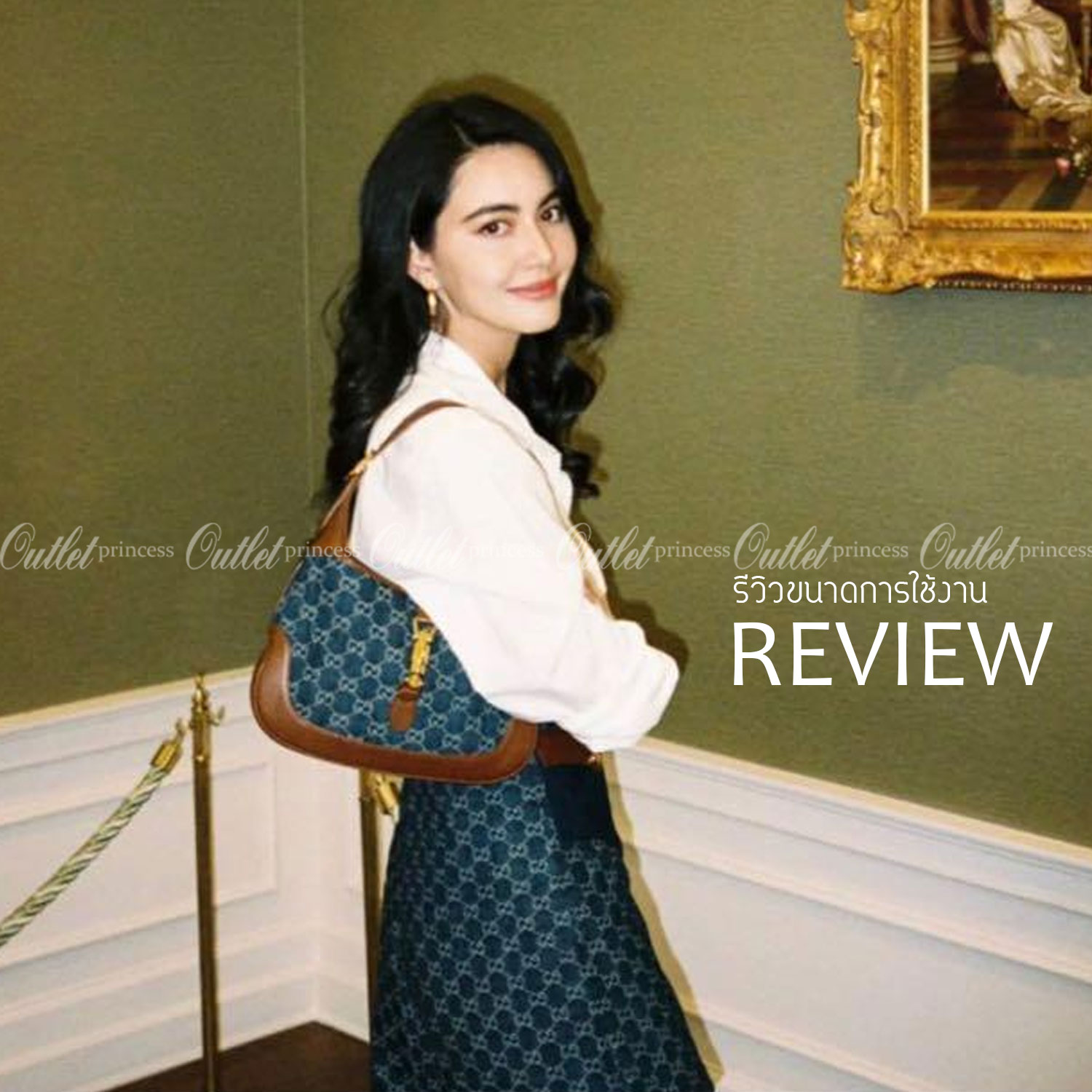 VIP GIFT 】หนังแท้ GUCCI Jackie 1961 mini shoulder bag กระเป่ารุ่นฮิตจาก Gucci ต้องบอกเลยว่าสำหรับสาวๆหลายคนนั้น ที่ชื่นชอบ หรือเป็นสาวกกลับแบรนด์อย่าง Gucci ต้องบอกเลยนะว่าสำหรับรุ่นนี้ห้ามพลาดไปทีเดียว บอกว่าได้เป็นตำนานควาวินเทจได้อย่างดี โดยขนาดของตัวก