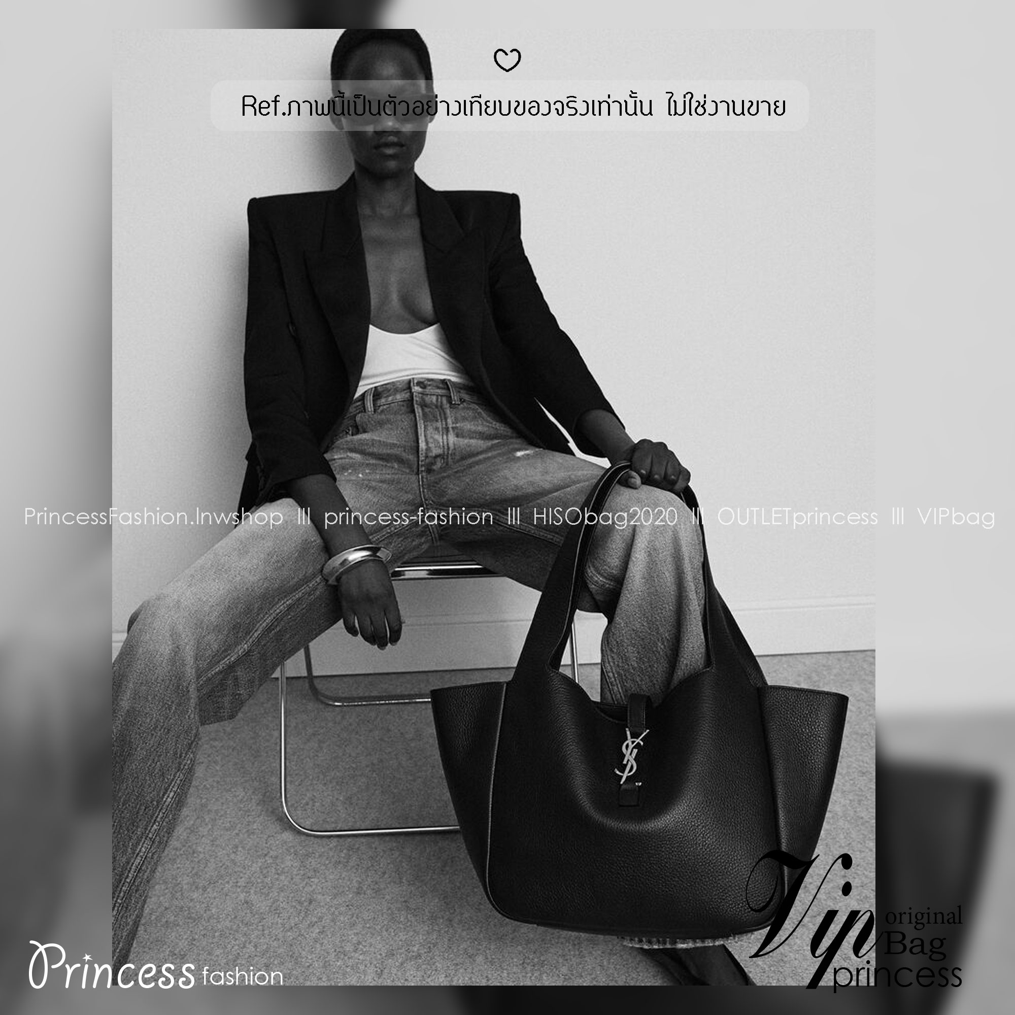 ORI หนังแท้ | YSL LE 5 À 7 BEA IN GRAINED LEATHER TOTE BAG กระเป๋าทรงโท้ทหนังแท้ลายเกรน สวยเด่นเป็นเอกลักษณ์ ดีไซน์เรียบแต่มาก สวยดูแพง ภายในโล่งกว้าง จุของได้เยอะ