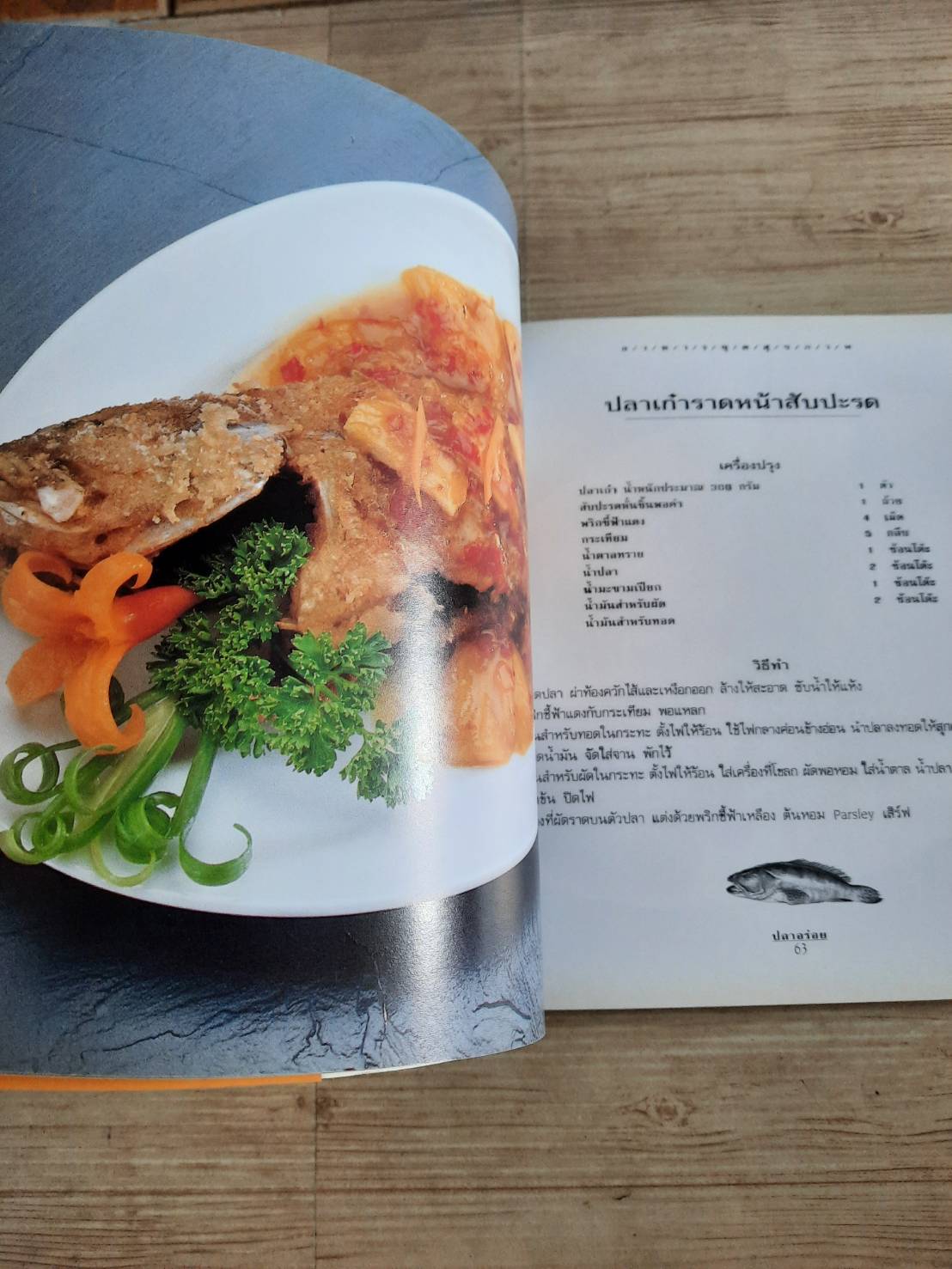 อาหารชุดสุขภาพ ปลาอร่อย พิมพ์ครั้งที่ 8 โดย กองบรรณาธิการสำนักพิมพ์แสงแดด