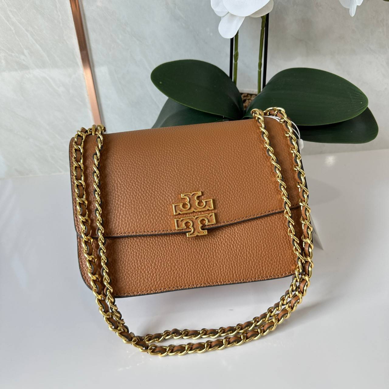 Tory Burch Britten Small Convertible Shoulder Bag คอลเลคชั่นใหม่สุดเรียบหรู