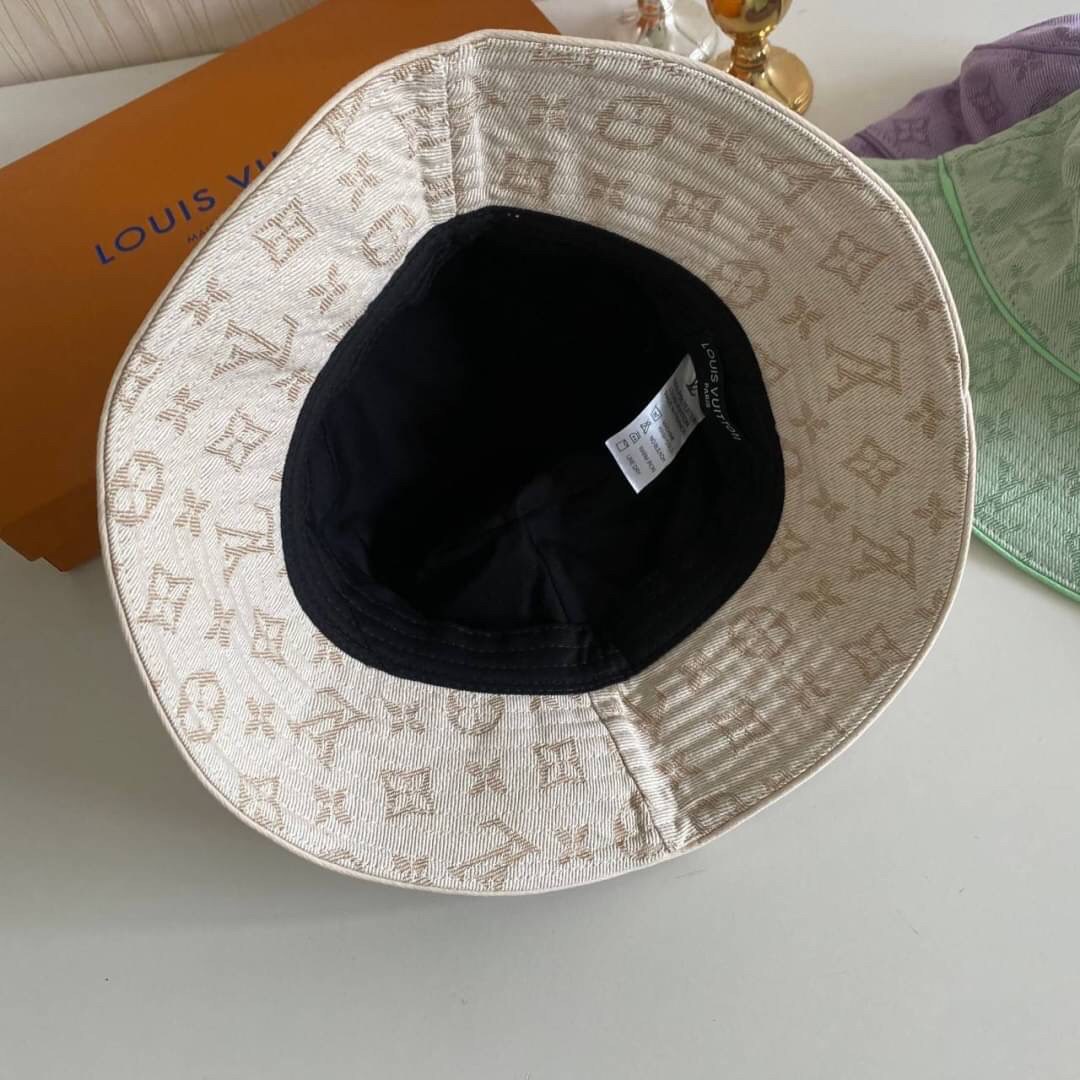 พรีเมี่ยมกิ๊ฟแท้ 100% 】พร้อมส่งที่ไทย!! ที่นี่ที่เดียว Louis Vuitton Bucket Hat 4colors สีพาสเทลสวยละมุนมากค่ะ มีจำนวนจำกัดนะคะ