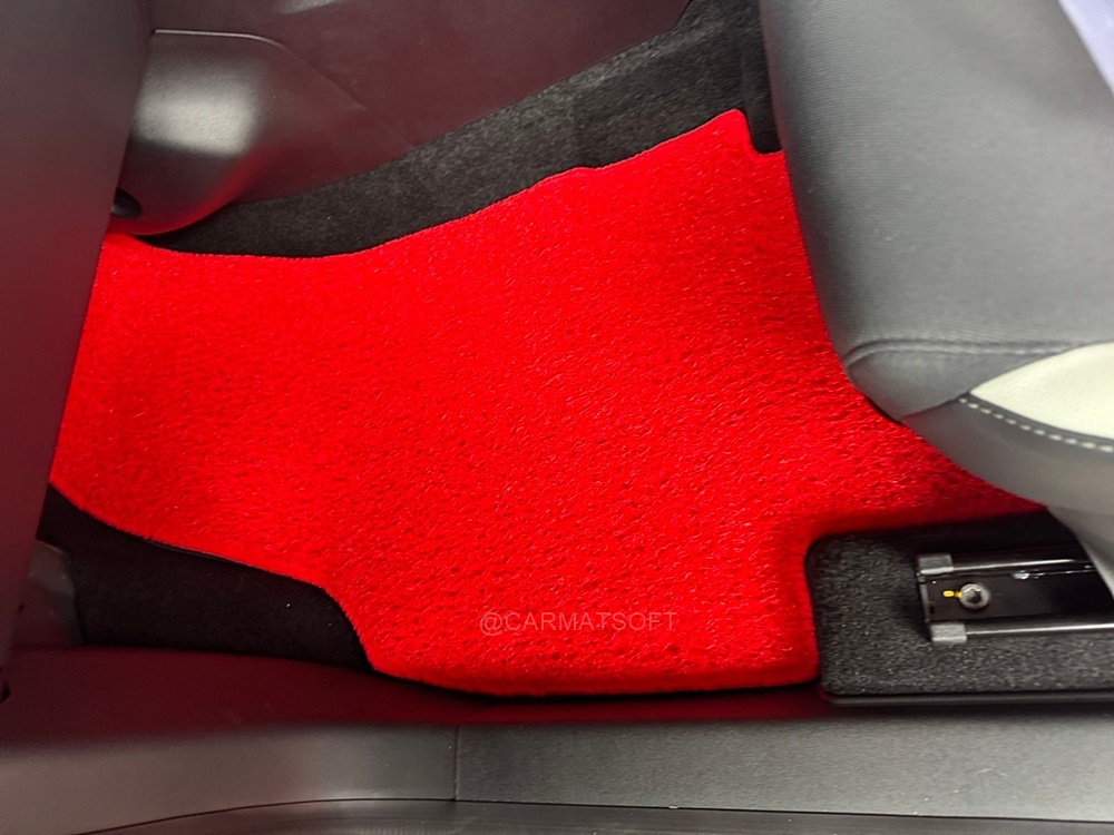 พรมดักฝุ่นไวนิล MG 3 HYBRID 2024 พรมดักฝุ่นในรถ เอ็มจี3 ไฮบริด เข้ารูป ภายในรถ เต็มคัน