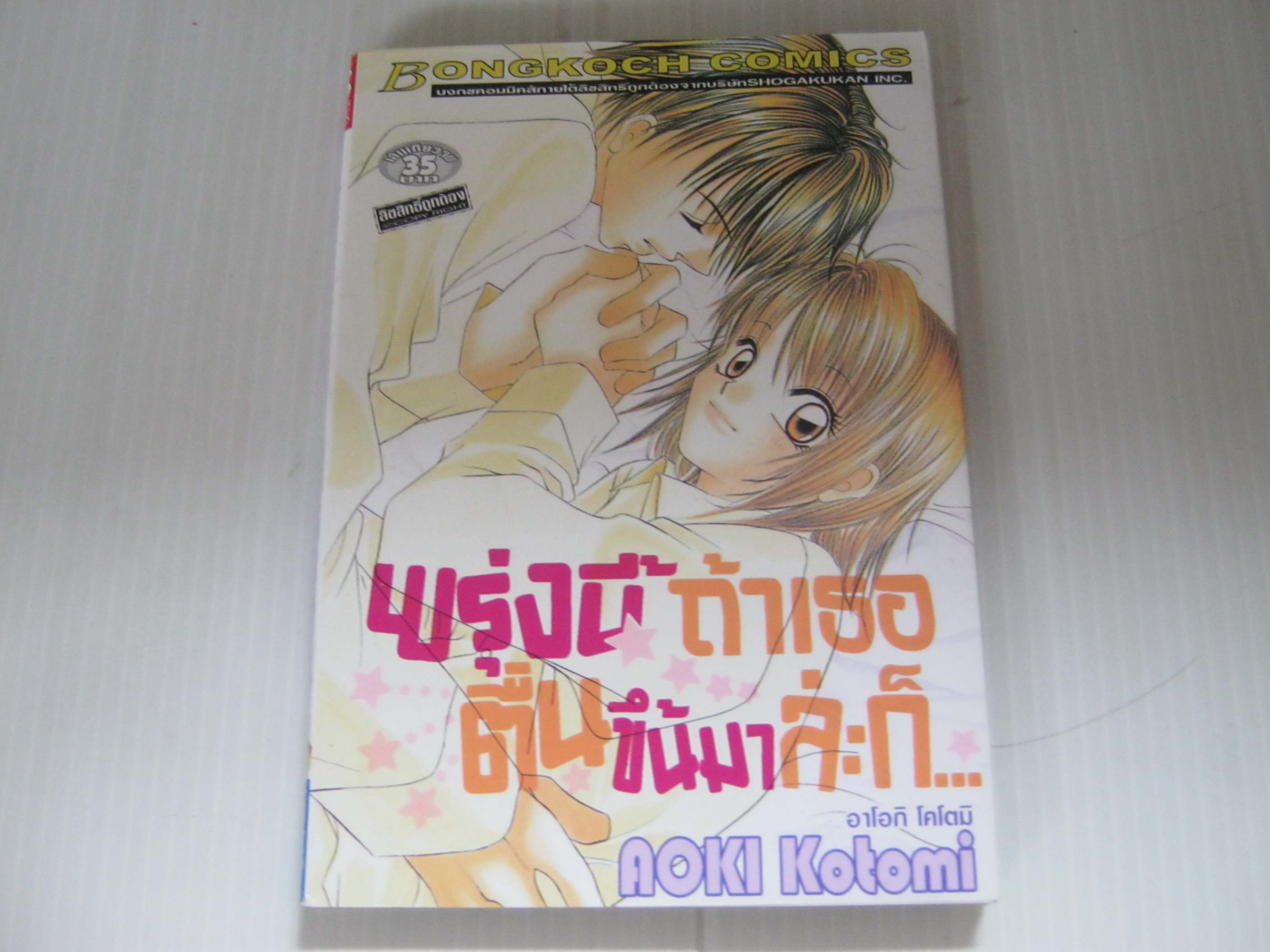พรุ่งนี้ ถ้าเธอตื่นขึ้นมาล่ะก็... เล่มเดียวจบ อาโอกิ โคโตมิ เขียน***สินค้าหมด***