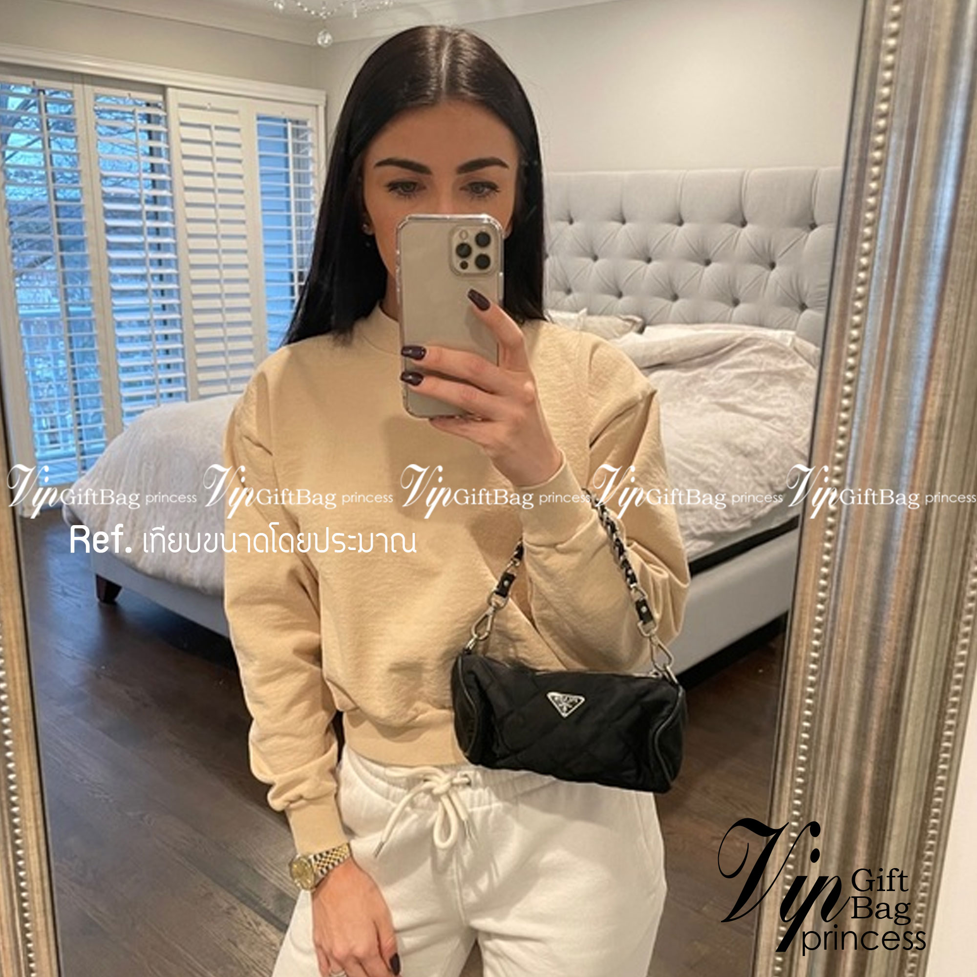 PRADA Tessuto Cylinder Mini Bag / Prada Mini Nylon Cylinder Bag กระเป๋าสะพายทรงกระบอกไซส์มินิ น้ำหนักเบา ดีไซน์ทันสมัย