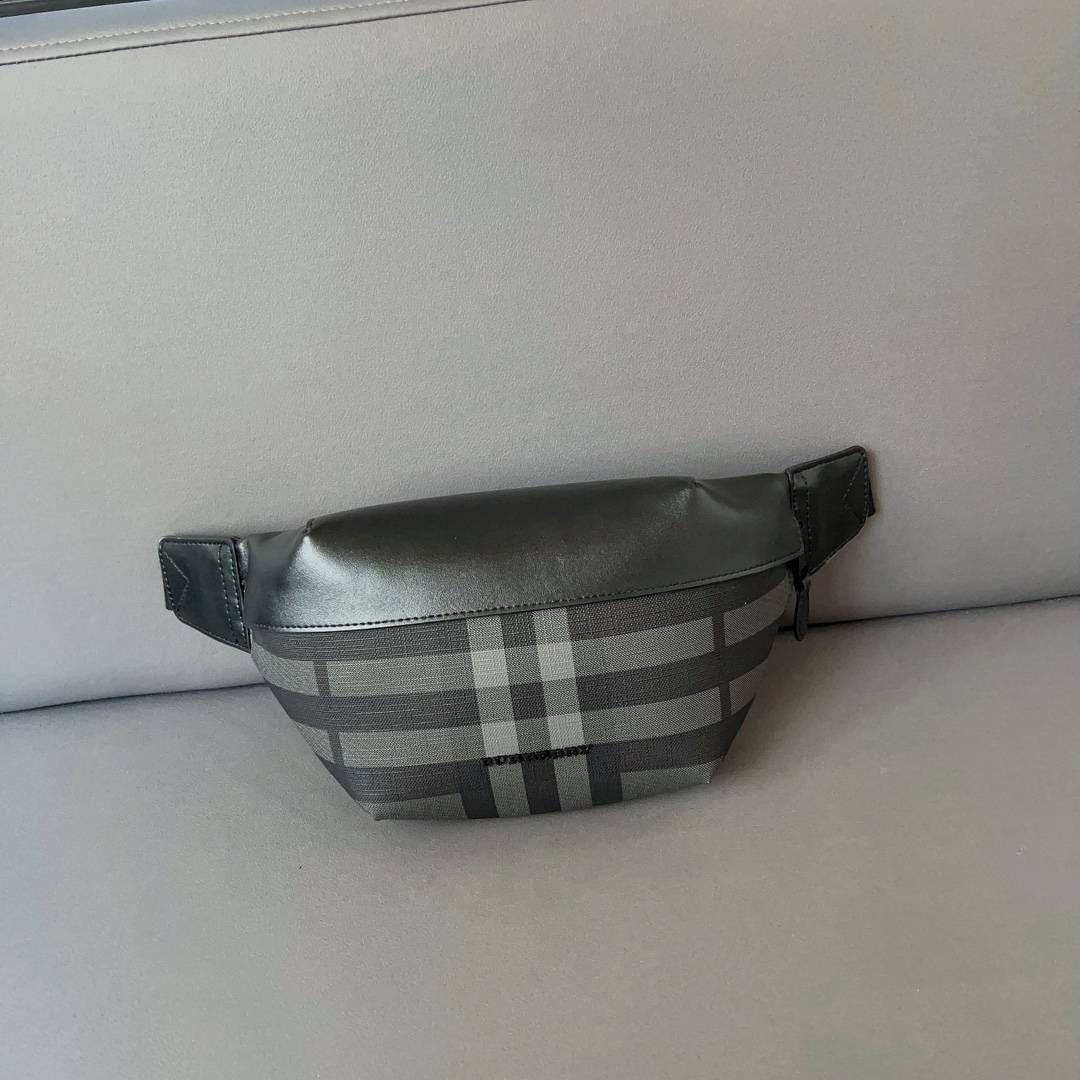 Burberry Sonny Plaid Leather Belt Bag / BURBERRY FRAGRANCES BELT BAG คาดเอว คาดอกแบบ UNISEX ใช้ได้ทุกเพศ ลายวินเทจตามแบบฉบับของแบรนด์