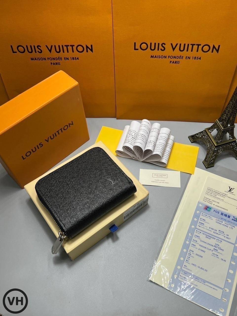 ORI หนังแท้ | LV Zippy Coin Purse / LV Short Wallet กระเป๋าสตางค์ใบสั้นกระเป๋าสตางค์ซิปรอบ 🤍 เกรดออริจินอล