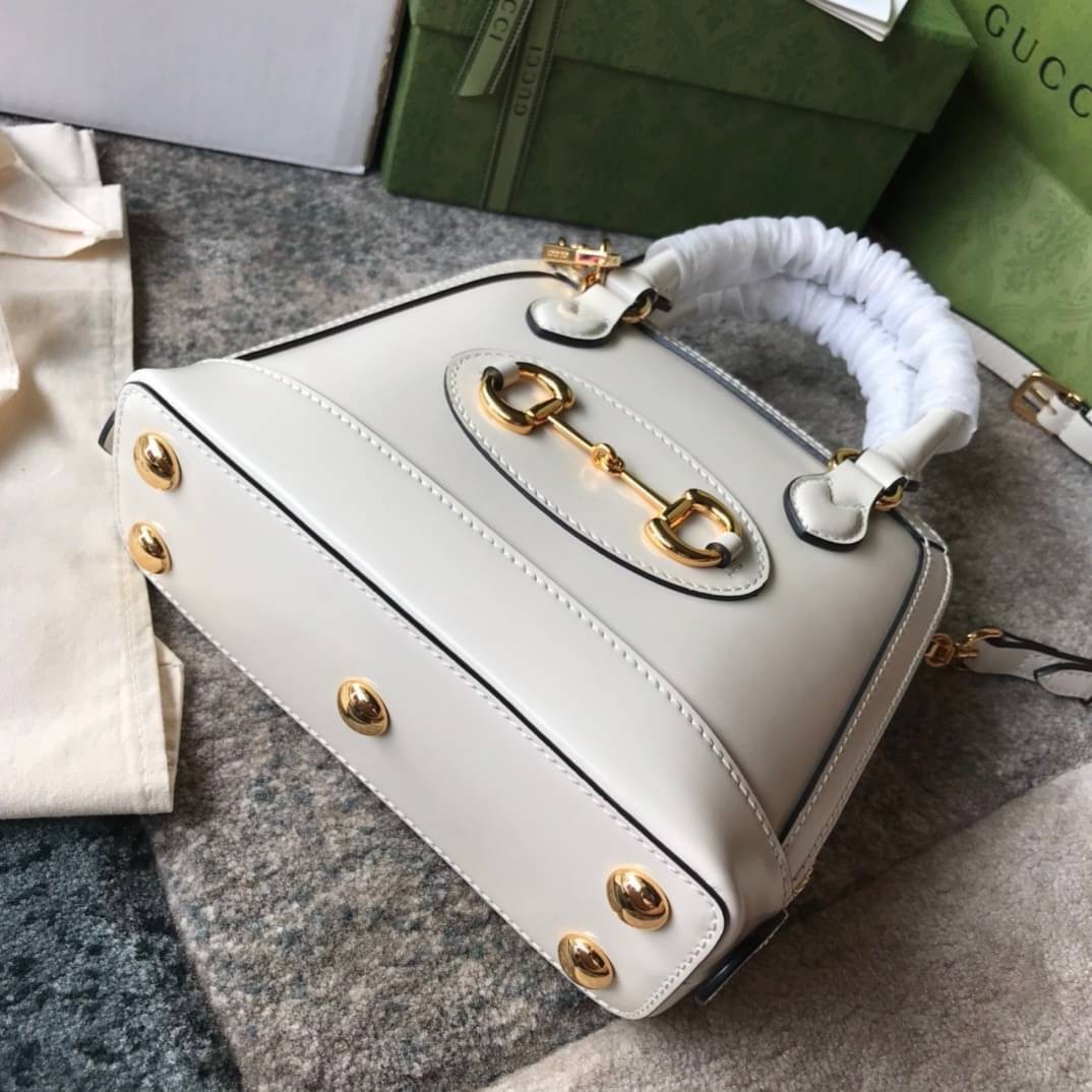 Gucci Horsebit 1955 mini top handle bag เกรดเทพออริจินอล 1:1 หนังแท้ สวยงามทรงเป๊ะ ภาพสินค้าถ่ายจากงานขายจริง ใช้งานต่างประเทศได้