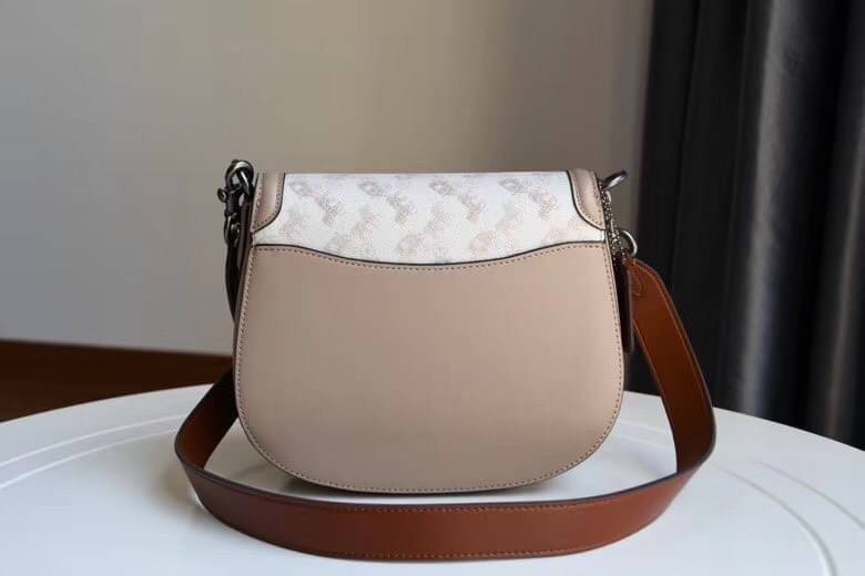 COACH 0745 Printed coated canvas and glovetanned leather