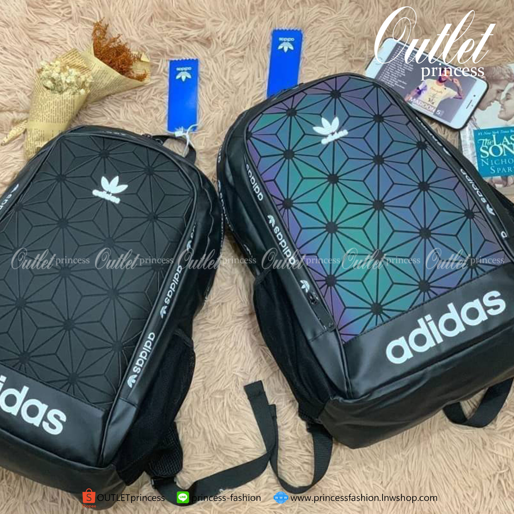 Adidas Originals 3D Backpack กระเป๋าสะพายหลัง 3D