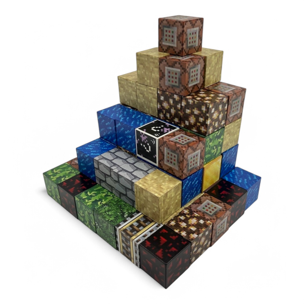 บล็อคตัวต่อแม่เหล็กไมน์คราฟต์ Mine craft แบบสุ่ม