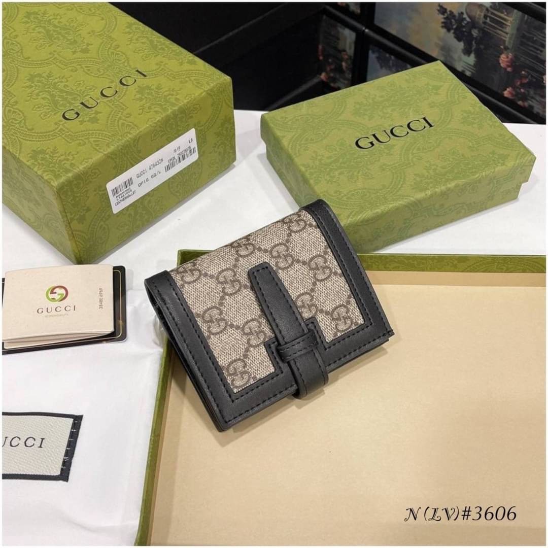 หนังแท้ GUCCI GG MARMONT WALLET / GUCCI WALLET พร้อมส่งที่ไทย กระเป๋าสตางค์รุ่นยอดนิยม งานหนังแท้ทั้งใบ ภาพสินค้าถ่ายจากงานขายจริง ใช้งานต่างประเทศได้ สวยๆ กันแล้ววันนี้ ใบนี้ must have..ค่ะ.!!