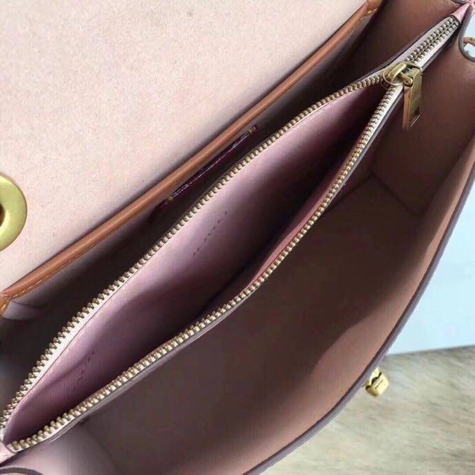 Coach Parker In Signature Canvas With Tea Rose