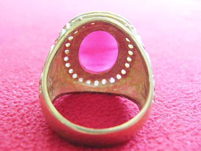 สินค้าหมดค่ะ แหวนพลอยลิลลี่ทองเหลืองล้อมเพชรค่ะ