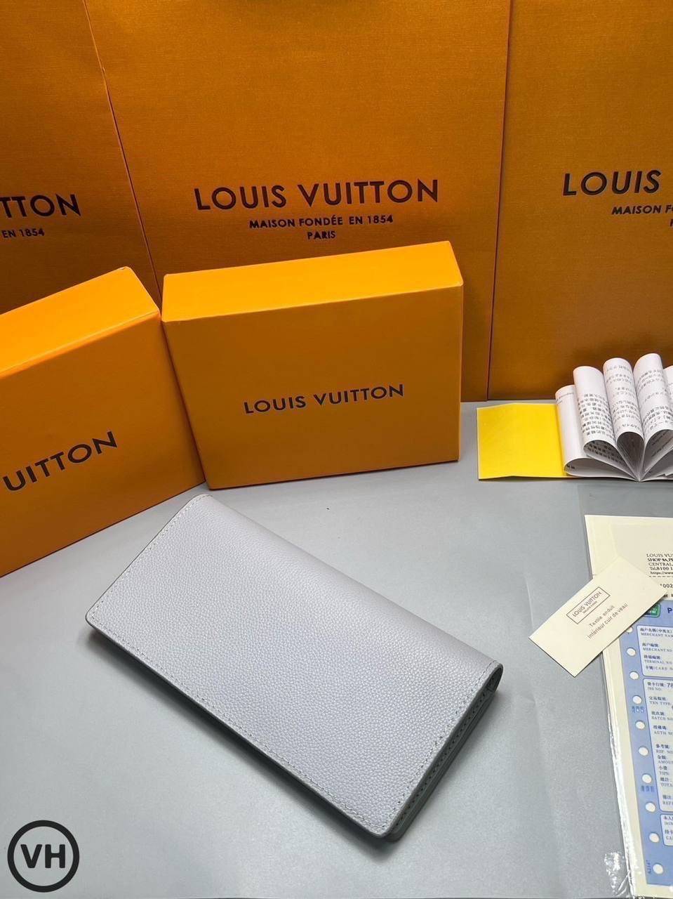 ORI หนังแท้ | LV Long Wallet / LV Multiple Aerogram กระเป๋าสตางค์ใบยาว กระเป๋าสตางค์ผู้ชาย