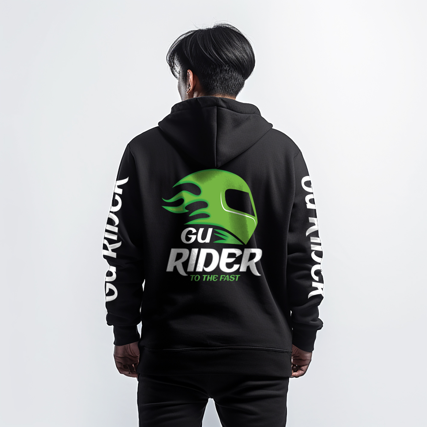 77DESIGN เสื้อฮูด GU RIDER สวยเด่น เห็นชัด