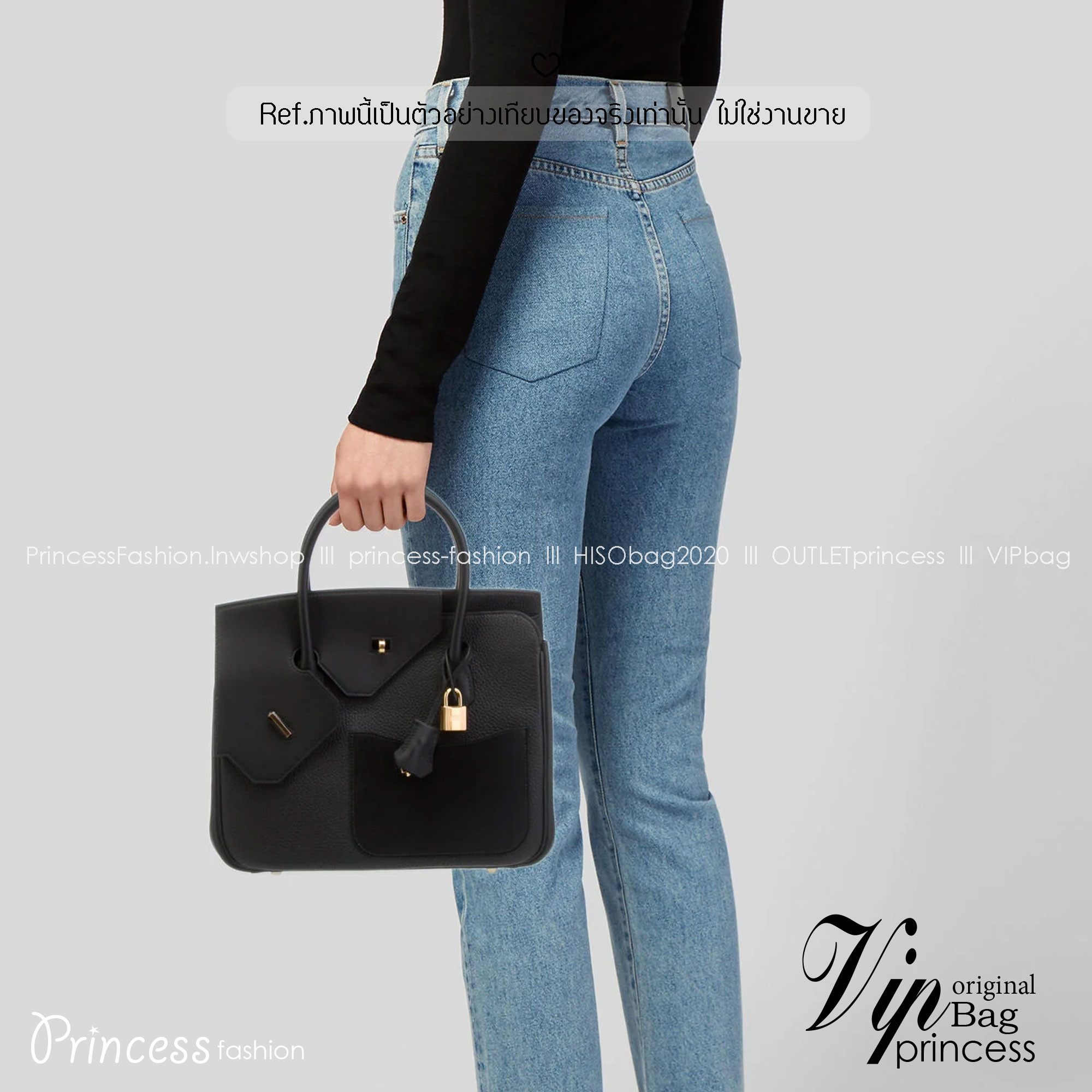 ORI หนังแท้ | Hermes Birkin Desordre 30 Bag กระเป๋าสะพายดีไซน์ใหม่ หรูหรา