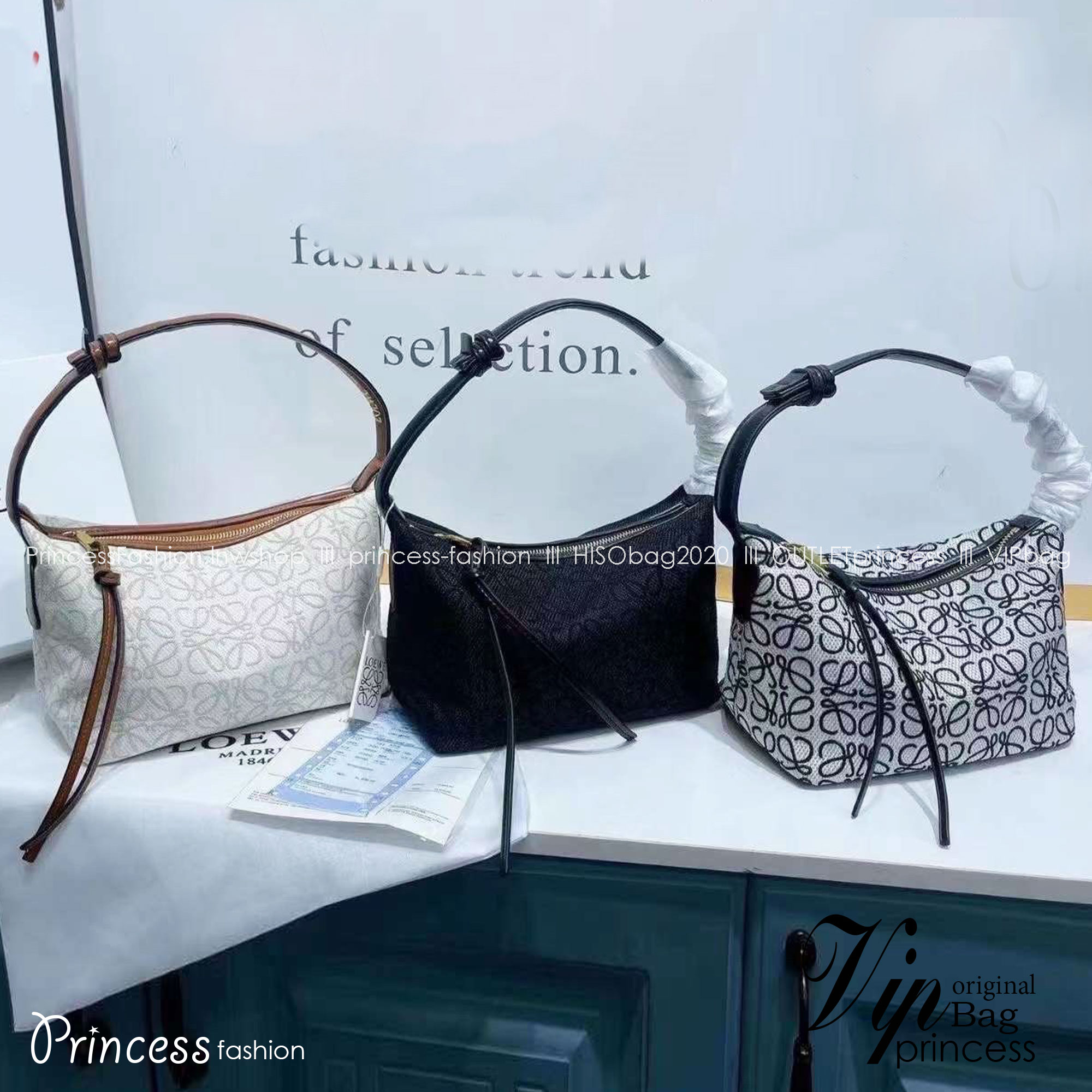 LOEWE Cubi Anagram Small Leather-trimmed Logo-jacquard / LOEWE HANDTASCHE 'CUBI ANAGRAM SMALL' HELLGRÜN คอลเลคชั่นยอดฮิต กับ 4 สีใหม่ล่าสุด กระเป๋าทรงพอช ใบกำลังสวย ดีไซน์ดีเทลน่ารัก