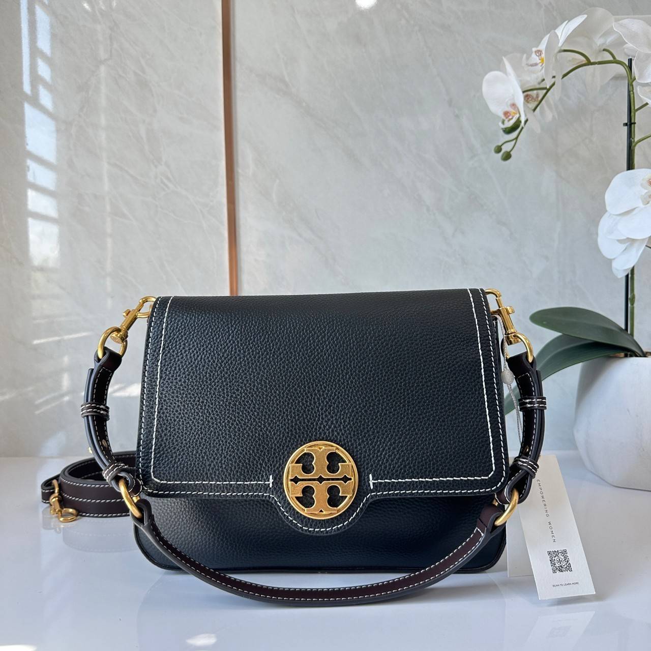 พร้อมส่ง 2 สี TORY BURCH FELIX CONVERTIBLE SHOULDER BAG กระเป๋าสะพาย เกรดท็อปออริ เกรดดีสุด สลับแท้ 1:1
