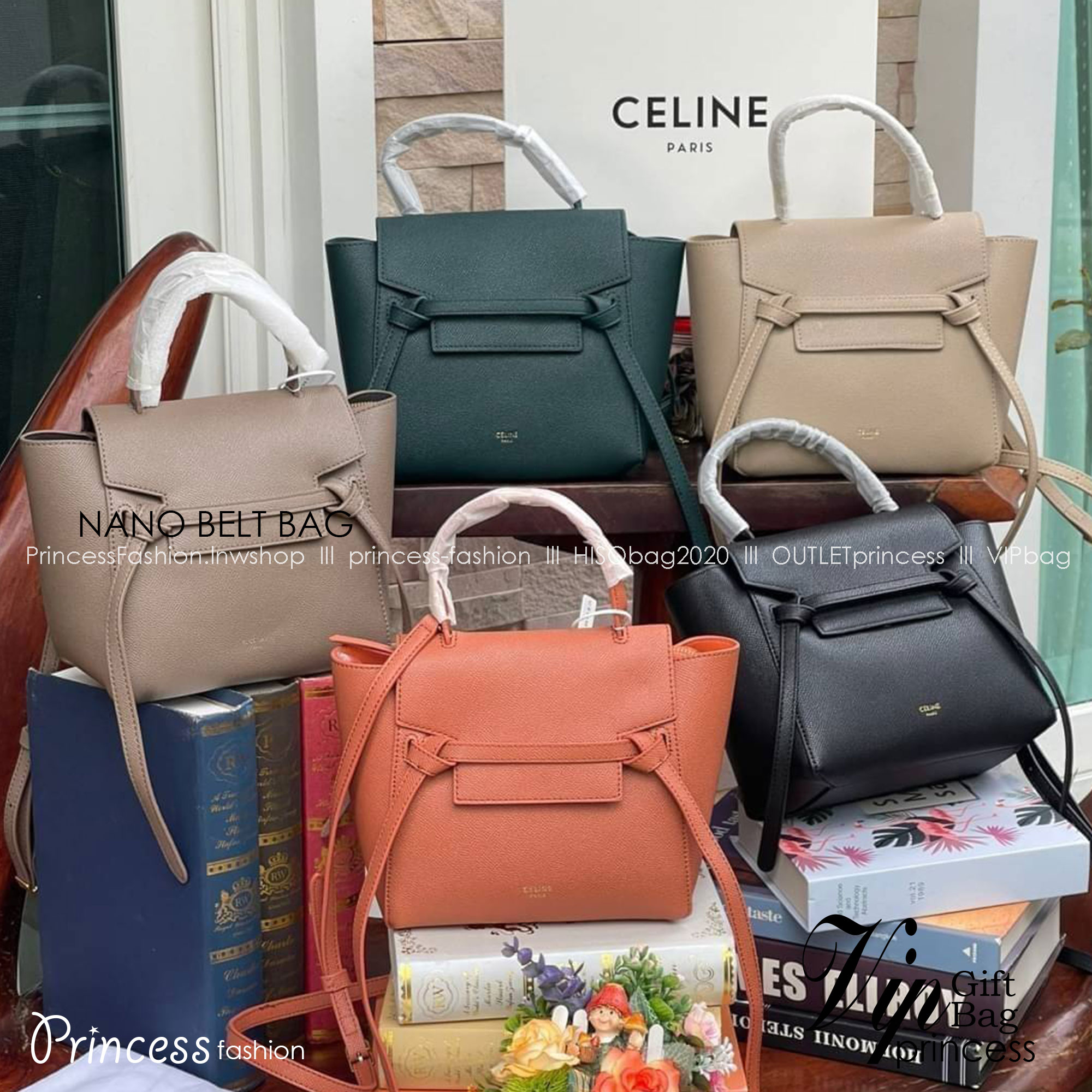 CELINE NANO BELT BAG / Celine Belt Bag กระเป๋าถือที่มีสไตล์มินิมอล และดูเรียบง่าย แต่หรูหรา
