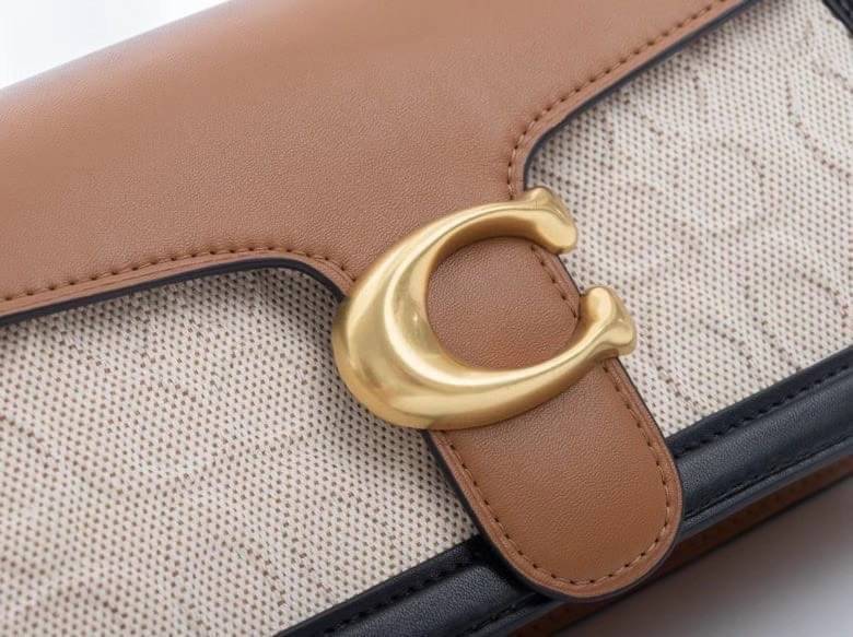 ของแท้ 💯% Coach Tabby Shoulder Bag 26 Polished pebble leather, suede and refined calf leather Inside zip and multifunction pockets Snap closure, fabric lining Outside slip pocket