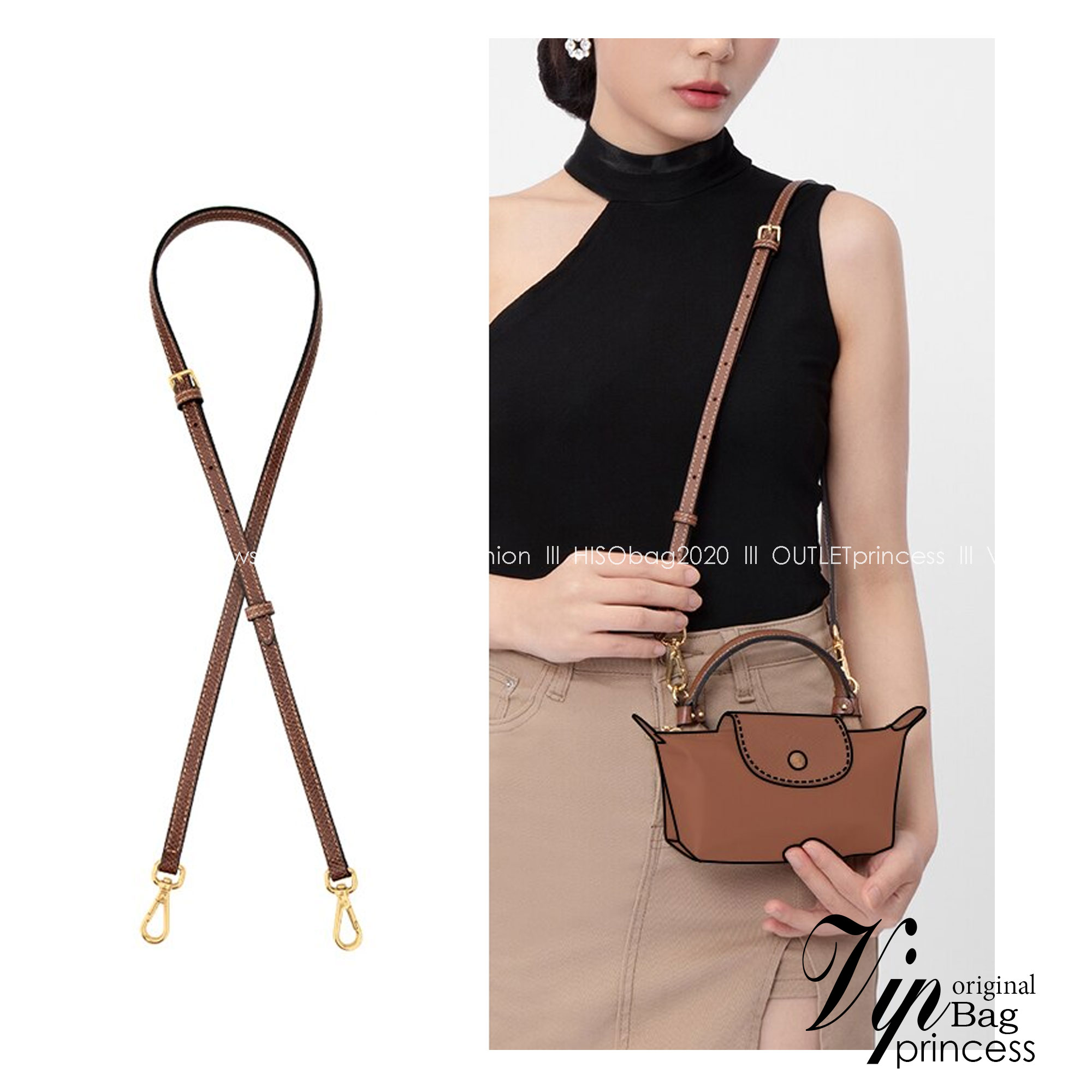 LONGCHAMP LE PLIAGE ORIGINAL Pouch with handle กระเป๋าใบเล็กขนาดกระทัดเหมาะกับใส่ของจำเป็นจุกจิก กันน้ำได้ พร้อมส่ง