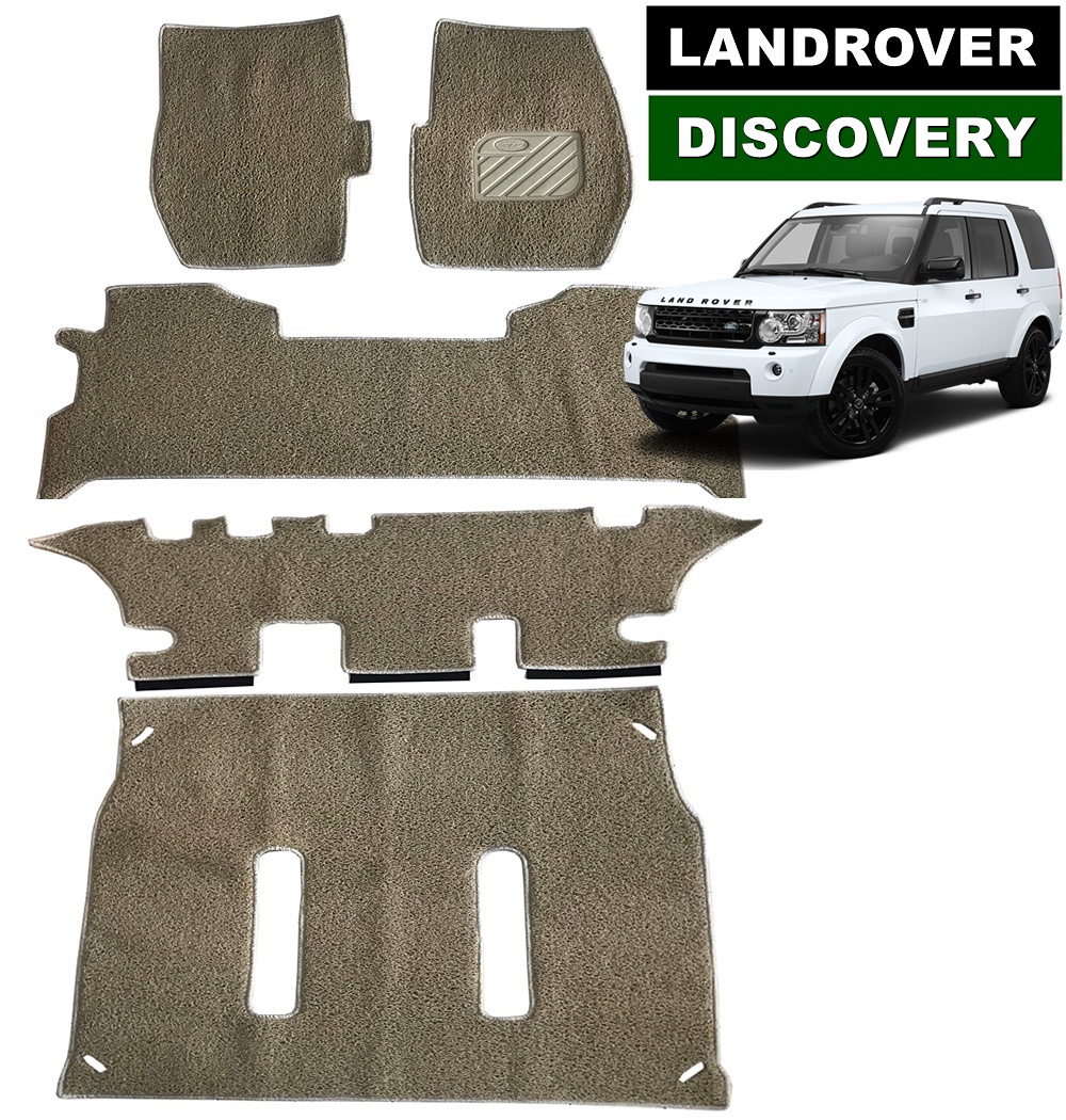 พรมดักฝุ่นไวนิล LANDROVER DISCOVERY สวยงาม เข้ารูป เต็มคัน ตรงรุ่นรถ
