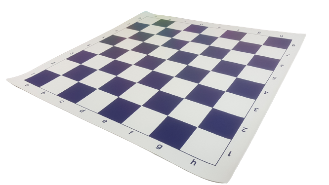 กระดานหมากรุกผ้าPVCม้วนพกพาขนาดช่อง 5.7x5.7 cm.