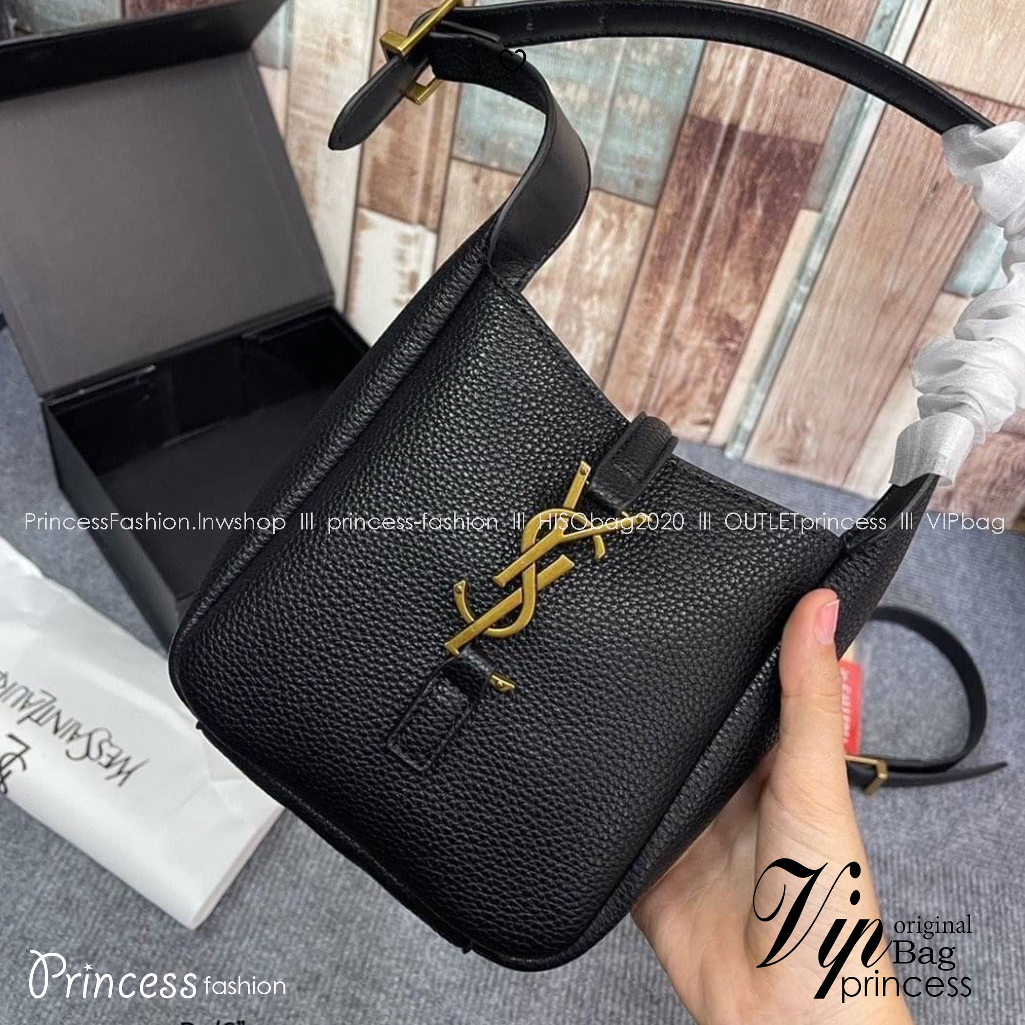 YSL Le 5 à 7 Supple Baby กระเป๋าสะพายไหล่ทรงโฮโบไซส์มินิน่ารัก รุ่นใหม่ที่กำลังมาแรง สวยแพง สวยหรู สวยเกินคนธรรมดาจะเข้าใจกันเลย ต้องมีแล้วน้าาา