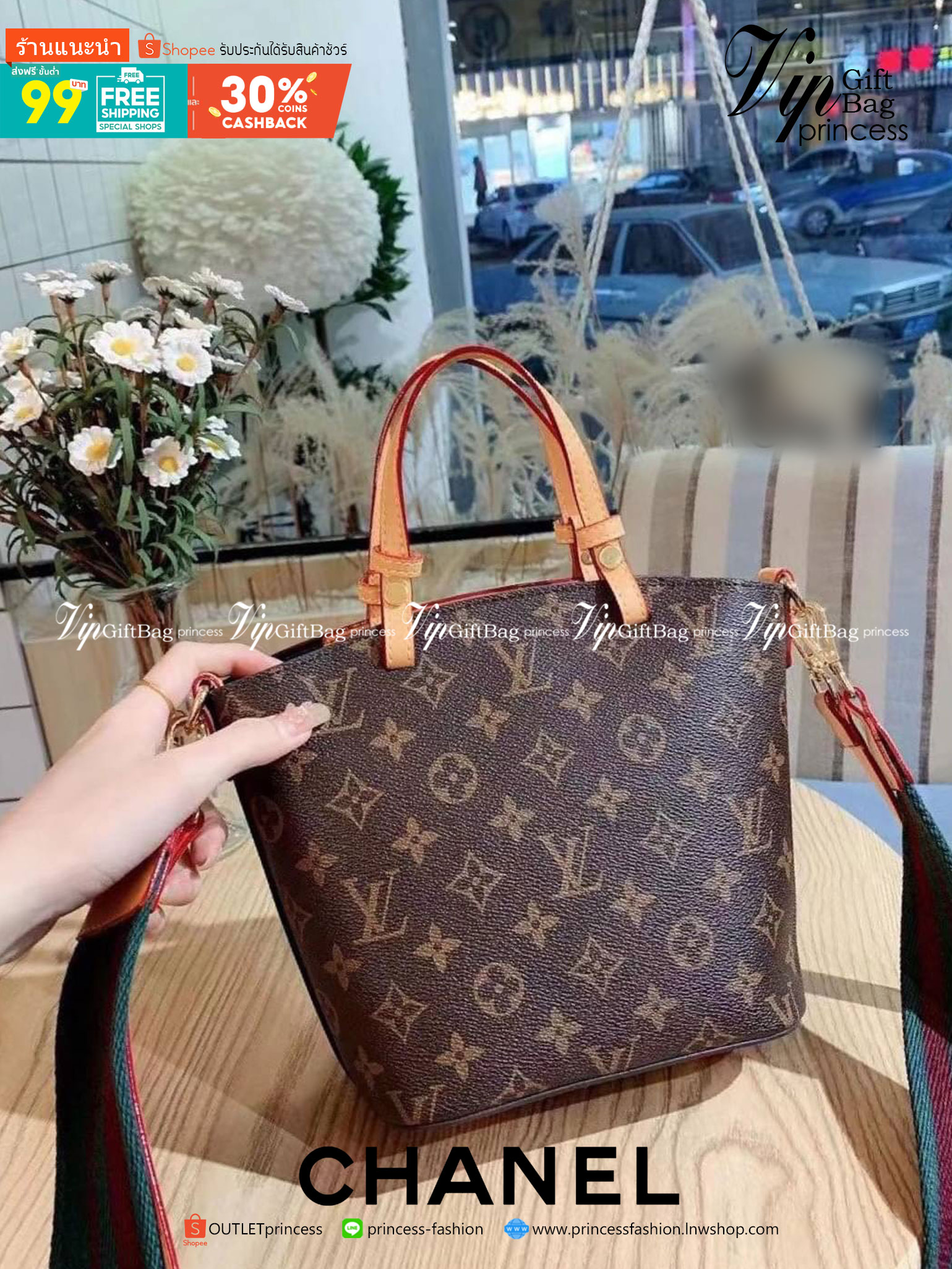 VIP 】LV Louis Vuitton mini tote bag กระเป๋าสะพายลายโมโนแกรม ทรง tote สุดฮิต มาพร้อมสายยาว2เส้น เอาใจสายคุณหนู ไซส์กำลังสวย น่ารักน่าใช้มากๆ ฟังก์ชั่นการใช้งานสะดวกที่สุด สวยละมุน ภายในกระเป๋าเป็นช่องโล่ง ใส่ของสำคัญได้ครบครันไม่ต้องห่วง!! จะสะพายข้างชิลๆ 