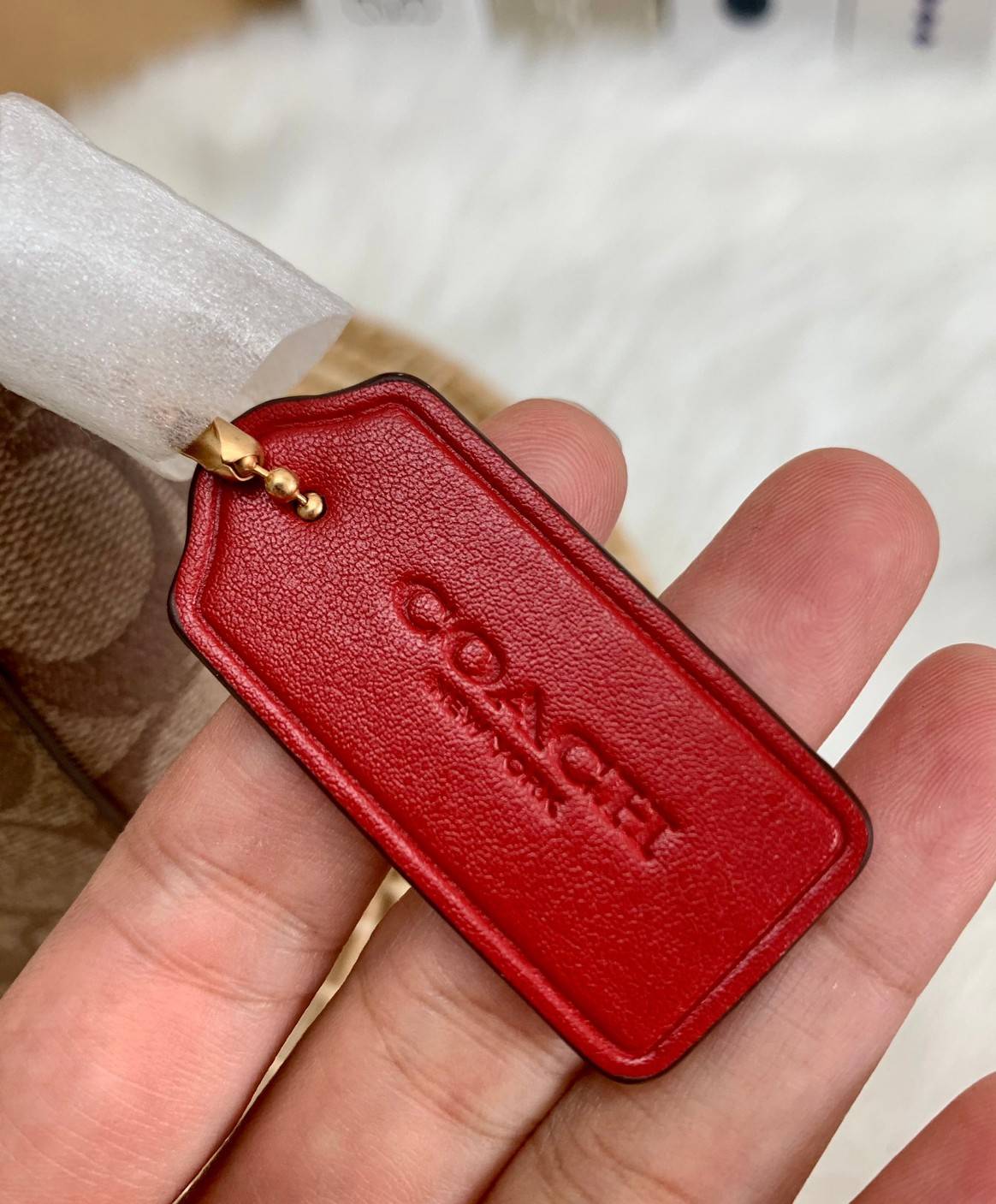 NEW ARRIVAL! นาทีนี้ต้องมีแล้วค่ะ ต้อนรับหน้าหนาวกันน! COACH JES BAGUETTE IN SIGNATURE CANVAS WITH COACH RADIAL RAINBOW ((C6817)) พร้อมส่งที่ไทย สิคค้าเข้าใหม่ค่ะ! กระเป๋าสะพายครอสบอดี้ร์ หนังแท้ น้ำหนักเบา เปิดปิดกระเป๋าแบบซิป ภายในสามารถใส่กระเป๋าเงินใบ