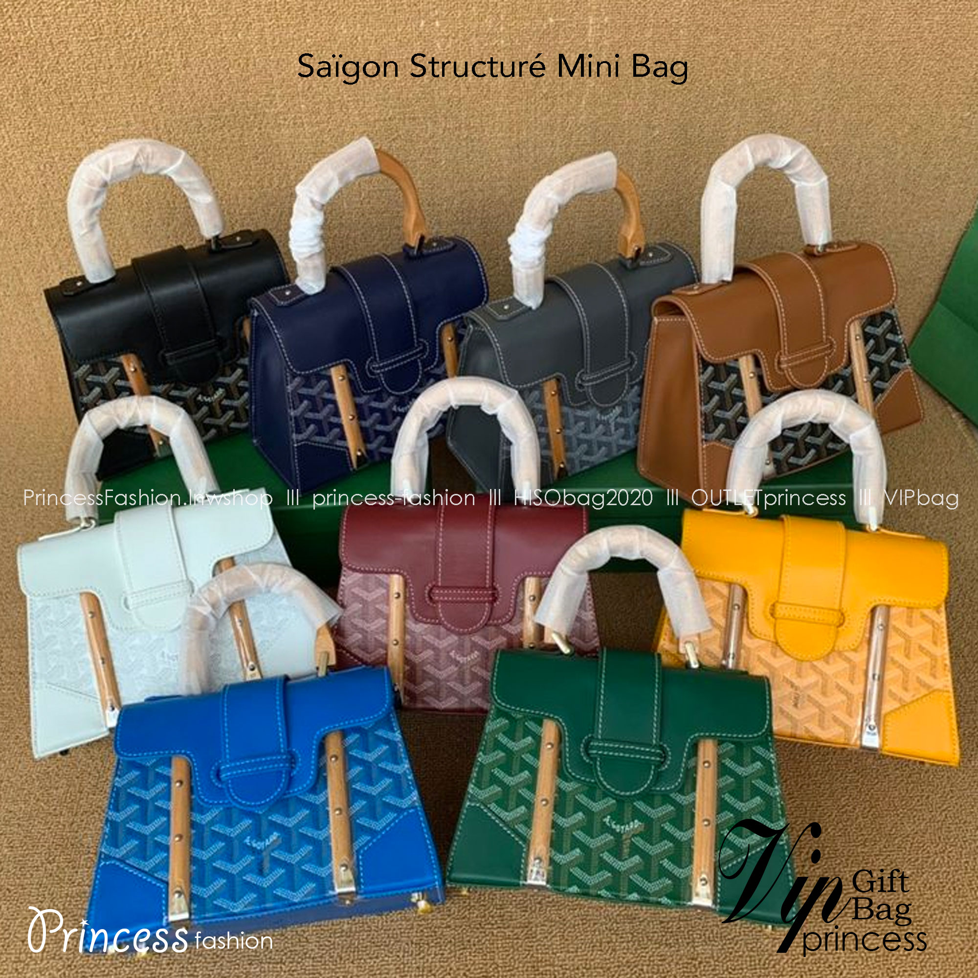 GOYARD Saigon Structure Mini Bag คุ้มค่าและ exclusive ที่สุดกระเป๋าทรงโท้ทไซส์มินิ ดีไซน์ล้ำ โดดเด่นด้วยรูปทรงและมือจับไม้สังเคราะห์ ที่ไม่เหมือนใคร และเพิ่มลูกเล่นด้วยสายคาด ใช้งานได้ทุกสถานการณ์ หยิบใช้วันไหนๆ ก็ตอบโจทย์ได้หมดน้า