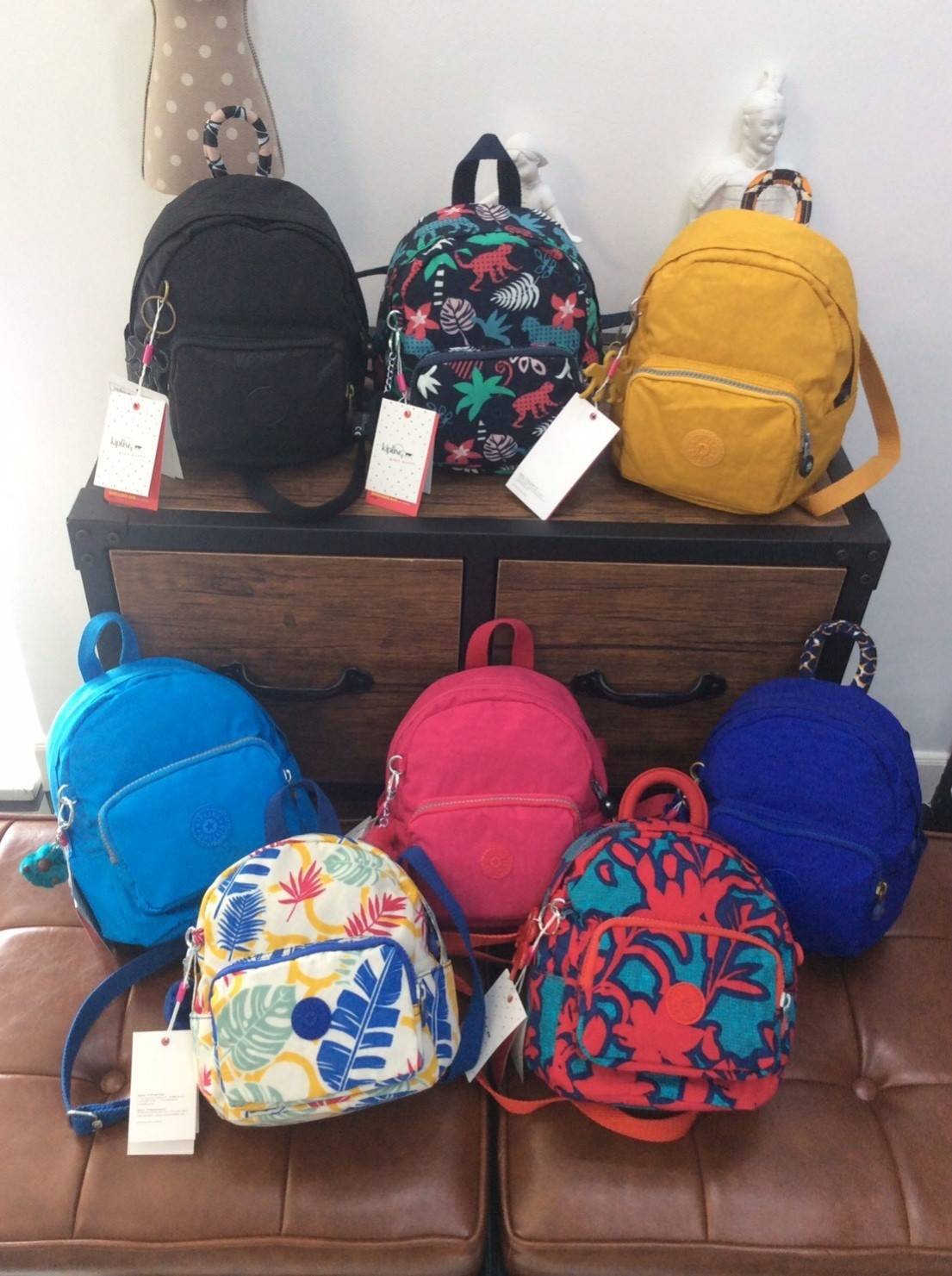 New Arrival!!! Kipling Mini nylon Backpack ( K12673 ) >> กระเป๋าเป้มินิรุ่นใหม่ล่าสุด วัสดุไนล่อนกันน้ำ บุด้วยนวมเพิ่มความนุ่ม เปิดปิดด้วยซิป >>รูปทรงสวย ขนาดกะทัดรัด น้ำหนักเบา สีสันสดใส