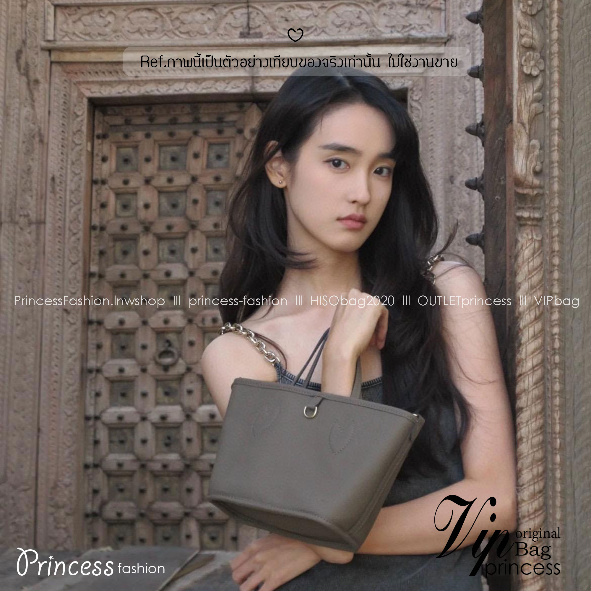 LV Neverfull Bandouliere Inside Out BB Bag Monogram Canvas กระเป๋าทรงโท้ทไซส์เล็ก พร้อมใบลูกพิมพ์ลายแบรนด์สุดไอคอนิก กลับใช้งานได้ 2 ด้านสุดคุ้ม