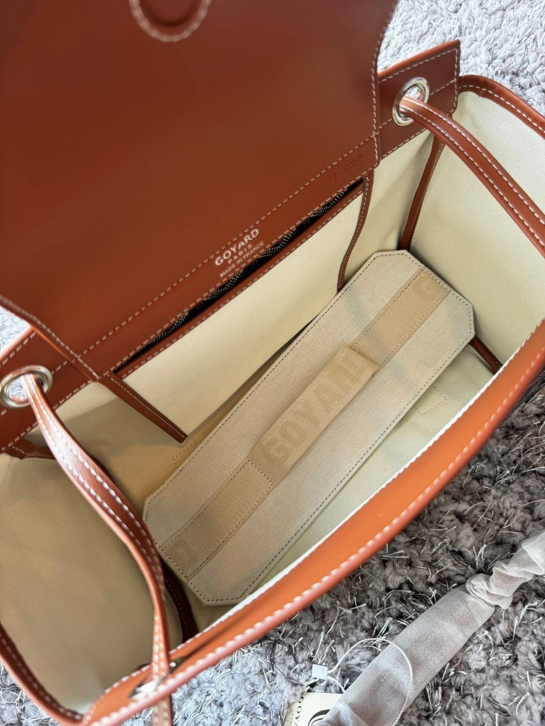 พร้อมส่ง 8 สี GOYARD Rouette Souple Bag 30cm กระเป๋าสะพายแบรนด์หรูสัญชาติฝรั่งเศส 🧡 เกรดออริจินอล 1:1 สลับแท้ ใช้งานต่างประเทศได้