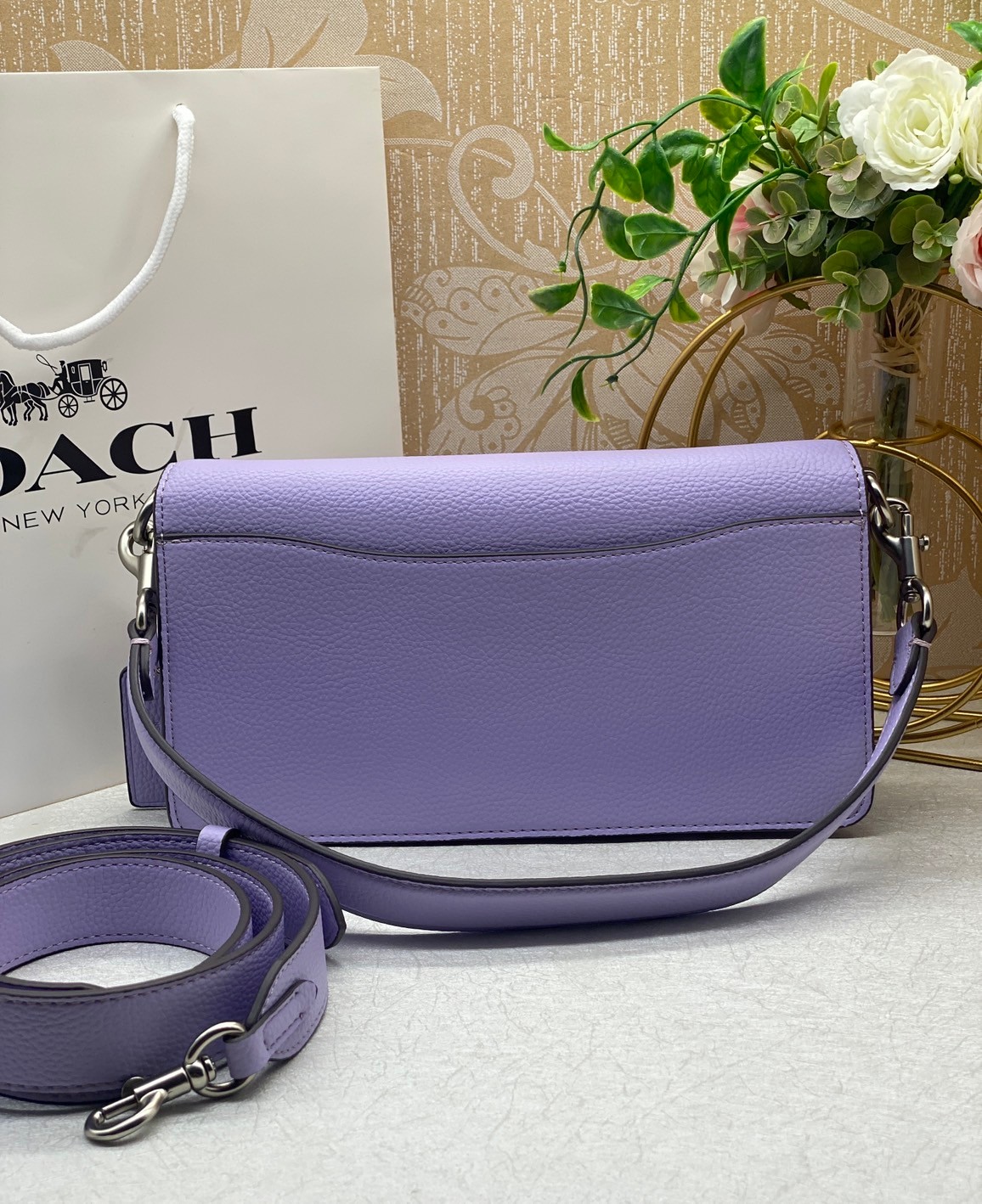 COACH TABBY CROSSBODY WRISTLET 26cm สีใหม่ล่าสุด ต้อนรับสงกรานต์นี้ รุ่นนี้ต้องเข้าแล้ว พกพาได้ตลอดวันเลย ห้ามพลาดค่ะ! พร้อมส่งที่ไทย