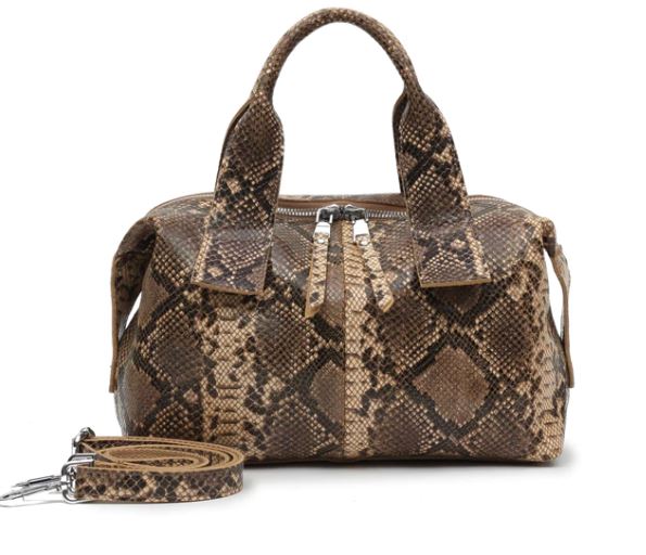 กระเป๋าผู้หญิง กระเป๋าถือ กระเป๋าสะพาย หนังวัวแท้ ลายเกร็ดงู สวยหรู ดูแพง กระเป๋าแฟชั่น ระดับ hi end 826416