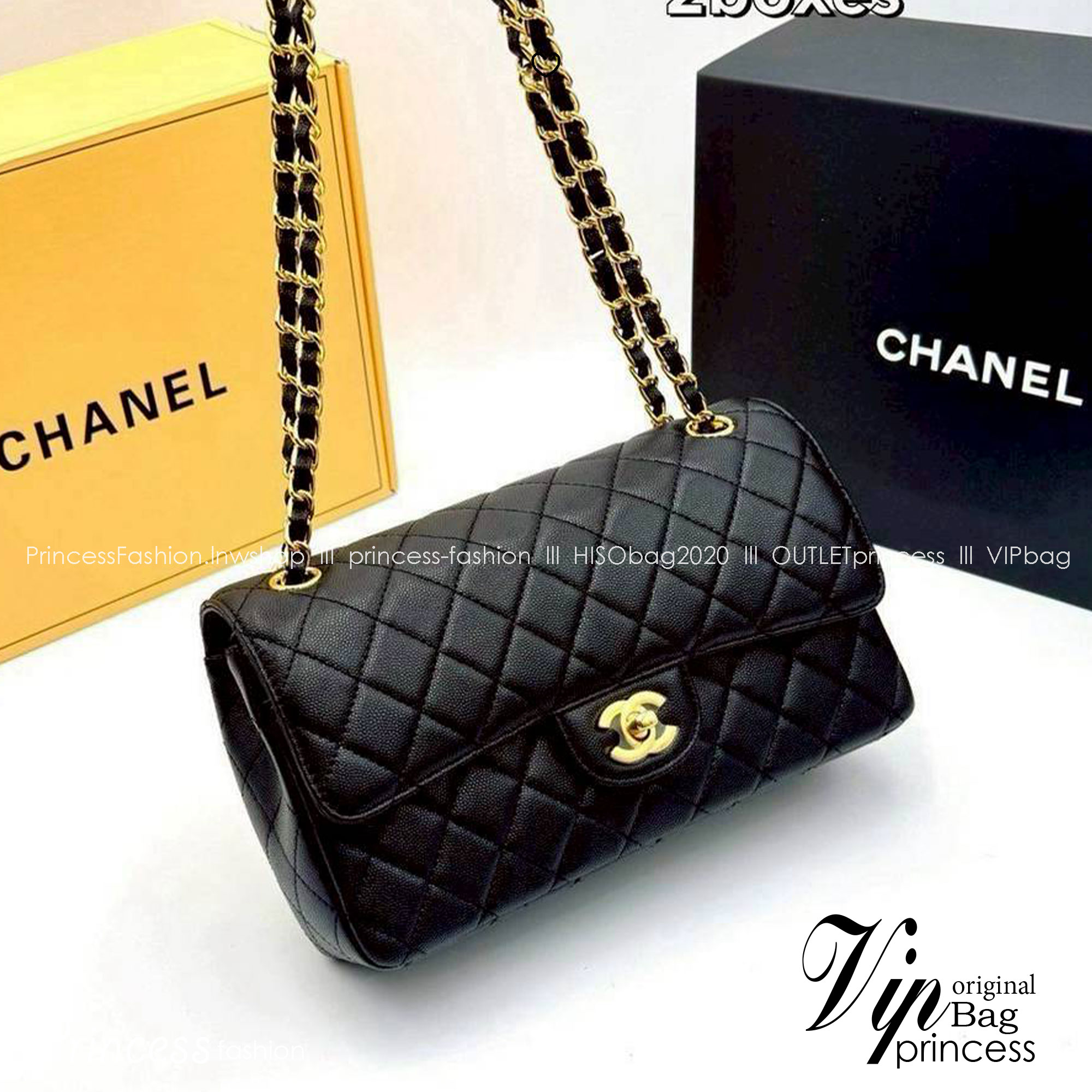 CHANEL Classic Bag 25cm สีใหม่เข้าเพิ่ม สวยละมุน สวยสดใสแบบสับ สวยตัวแม่ต้องมี กระเป๋าสะพายข้าง รูปทรงคลาสสิค หรูหรา