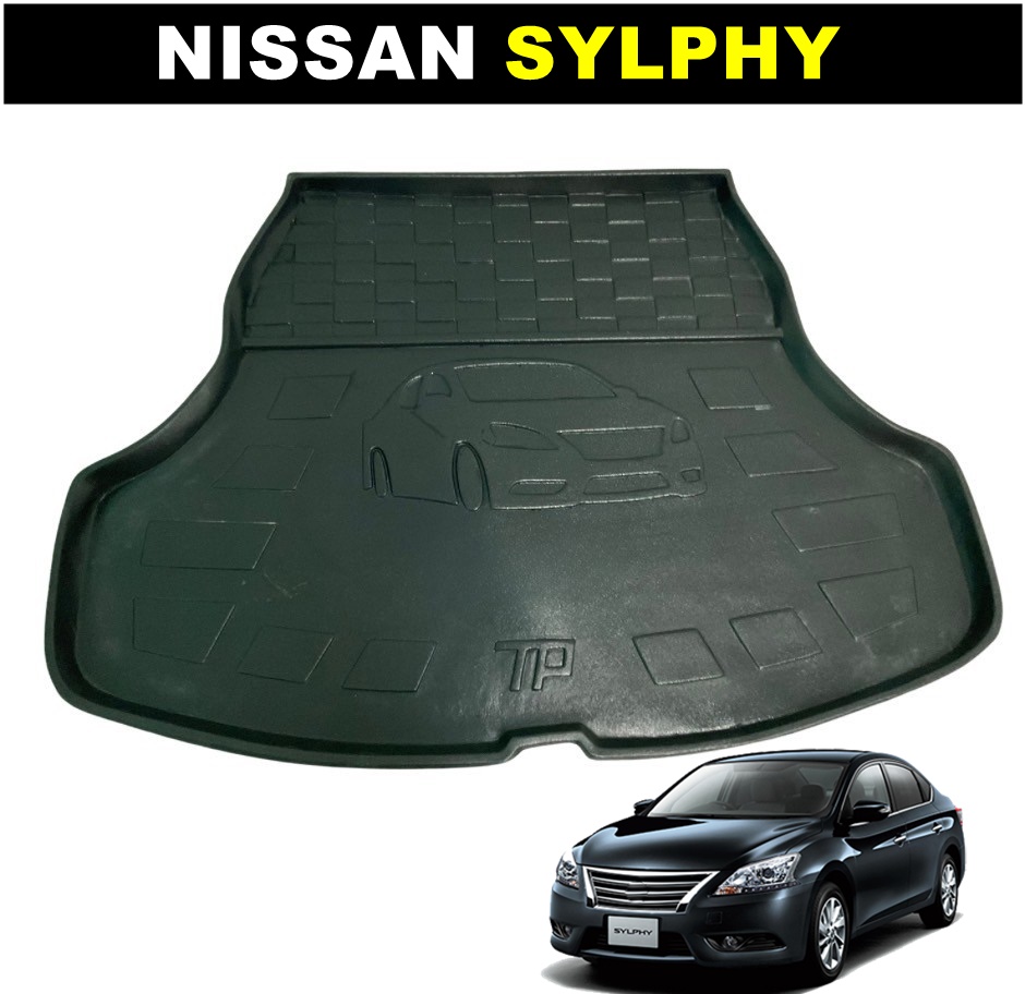 ถาดท้ายรถ NISSAN SYLPHY วางของได้มาก สวยงาม เข้ารูป ป้องกันน้ำ กันฝุ่นได้ดี